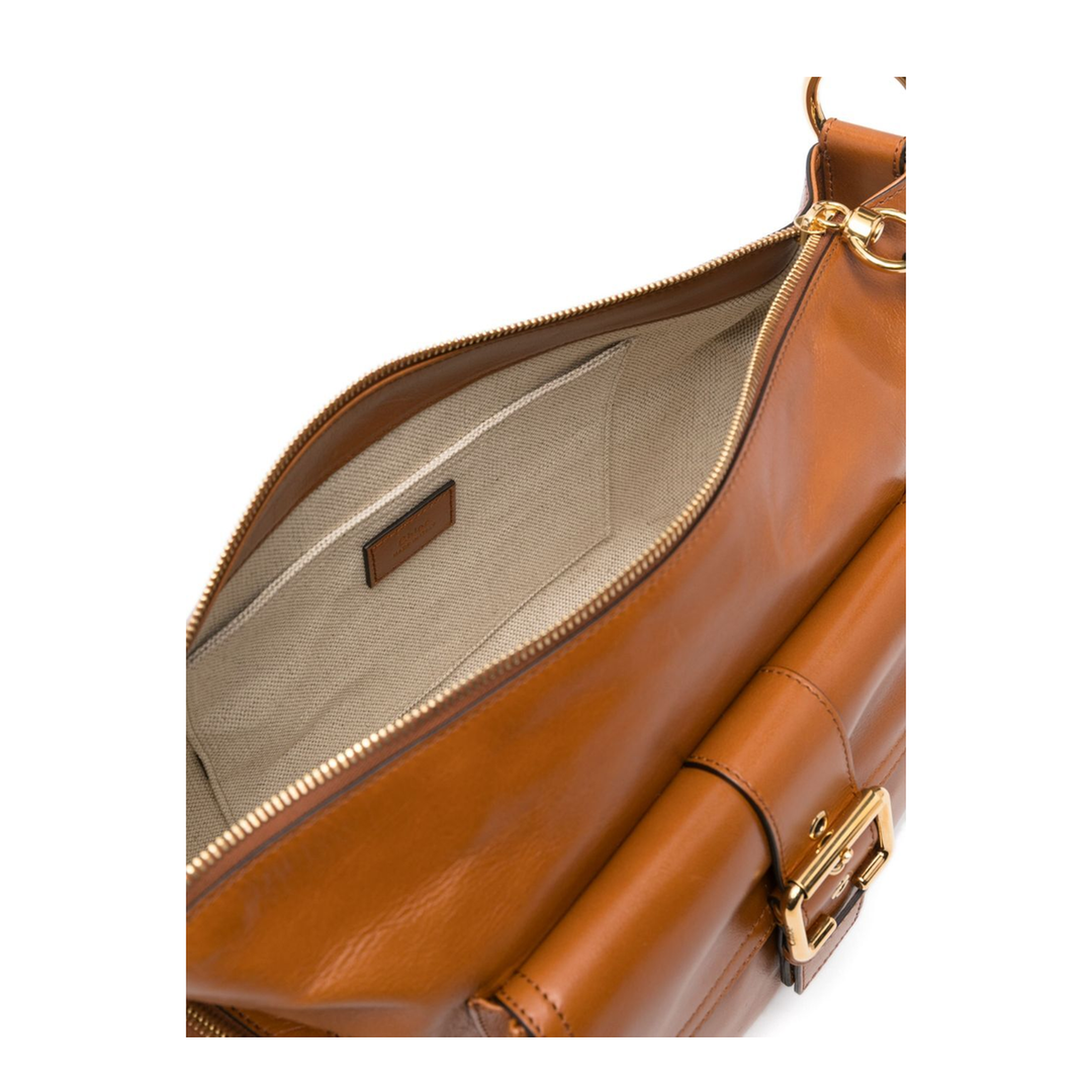 Shiny Leather Camera Bag - Image 8