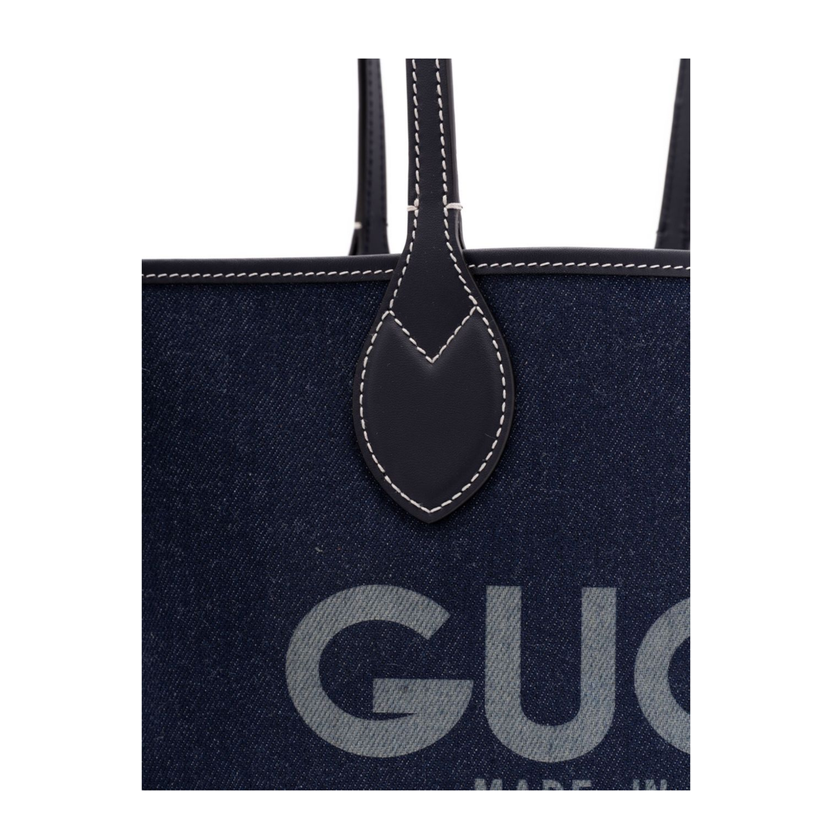 Totissima Large Denim Tote Bags - Blue - Image 5