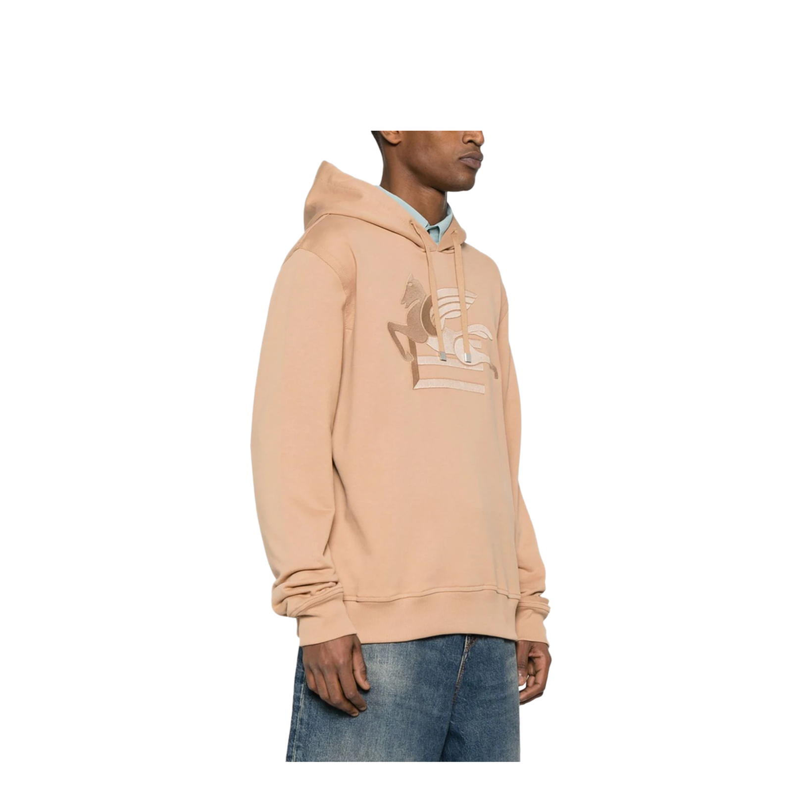 Long-sleeved Drawstring Hoodie - Image 3