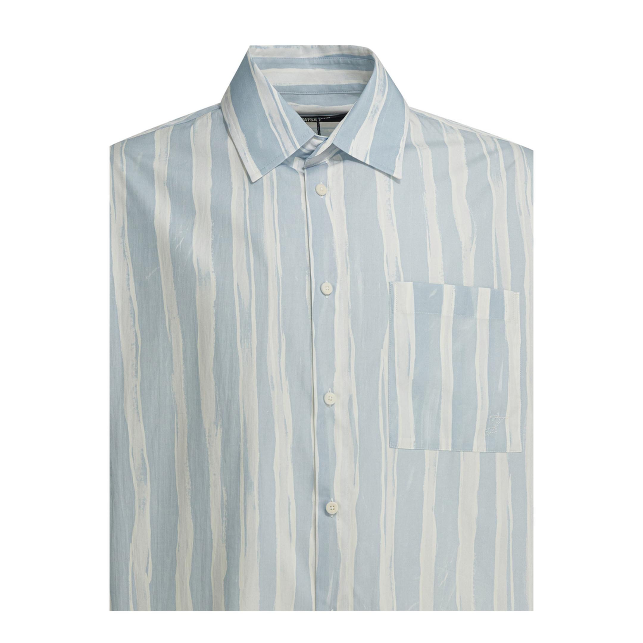 Striped Cotton Shirt - Image 3