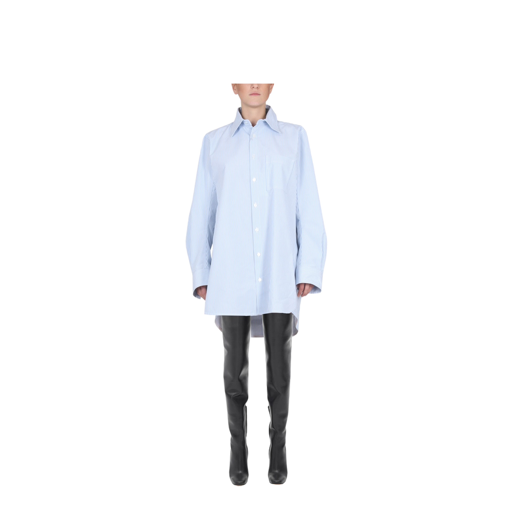 Shirt with Curved Back - Image 1