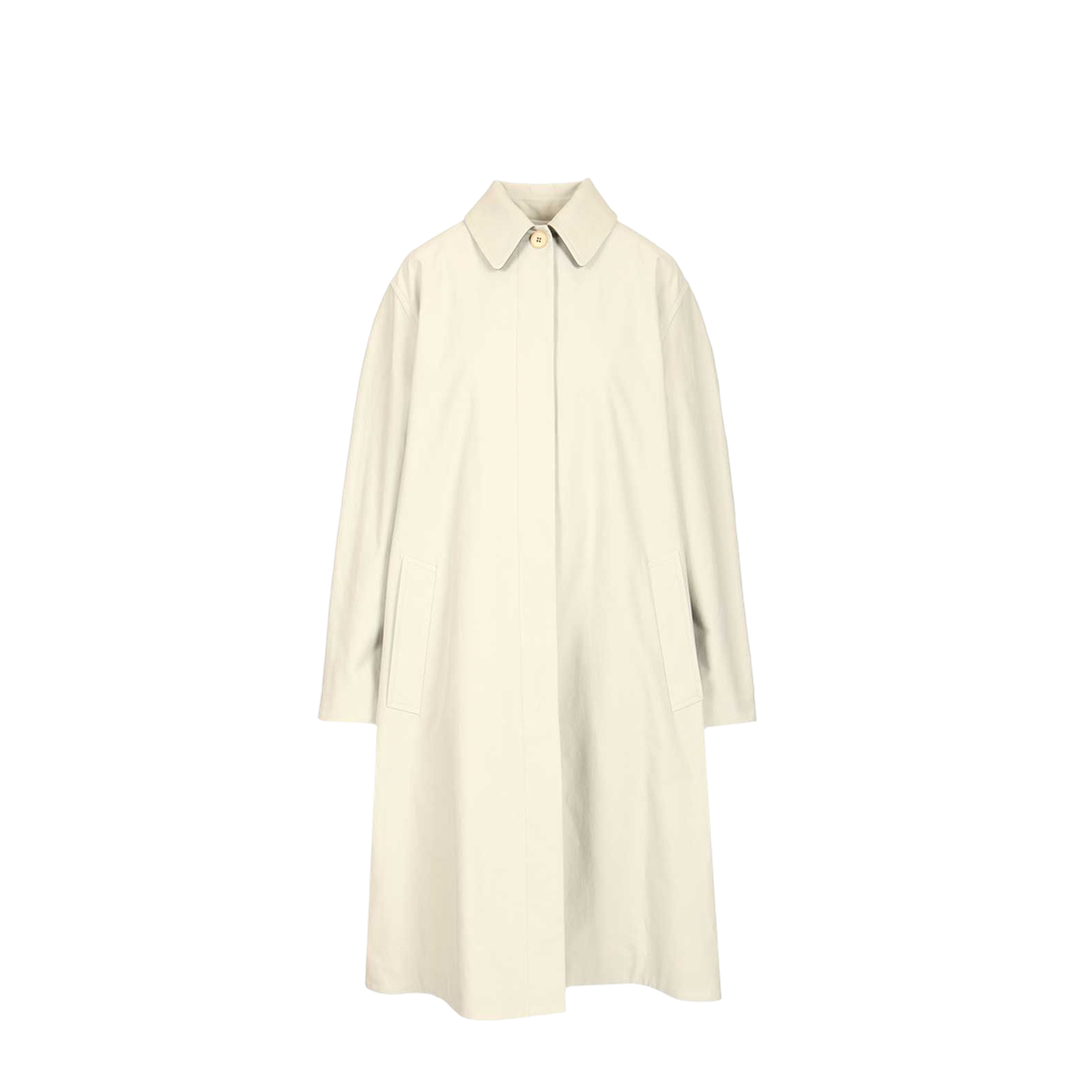 Pluma Coat in Cotton and Cashmere - Image 1
