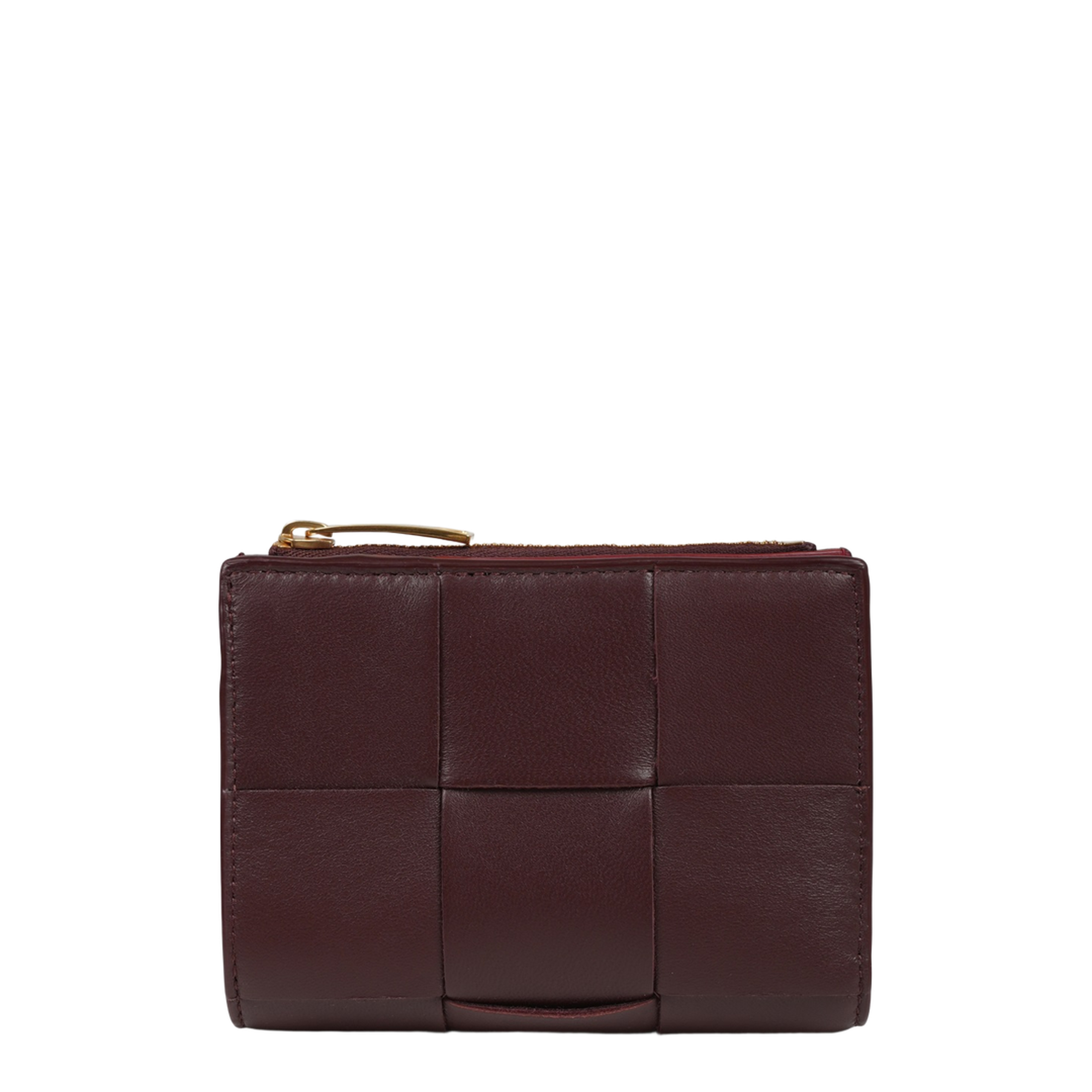 Cassette Small Bi-Fold Wallet Burgundy - Image 2