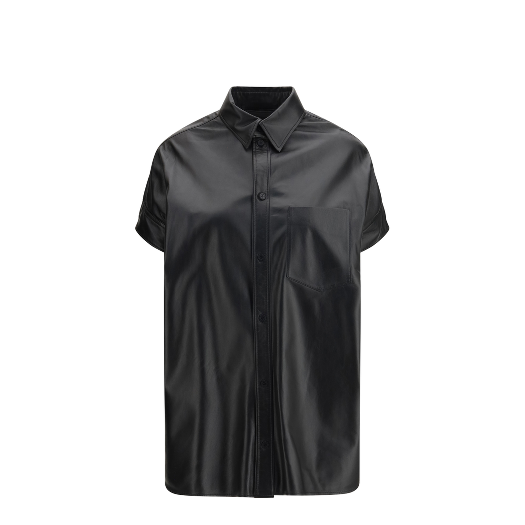 Tucked Sleeves Shirt - Image 1