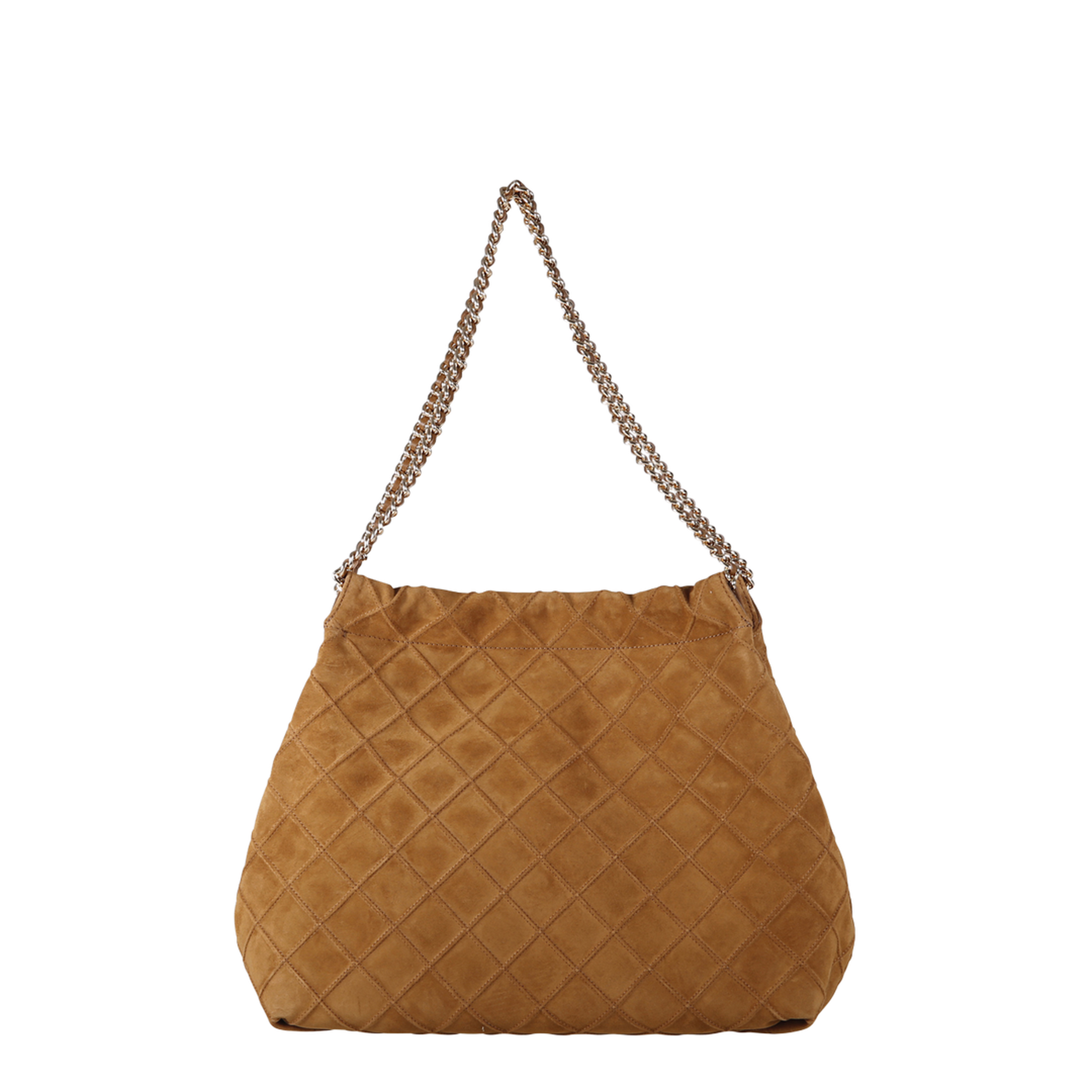 Fleming Soft Suede Hobo Bag - Chicory Brown - Image 3