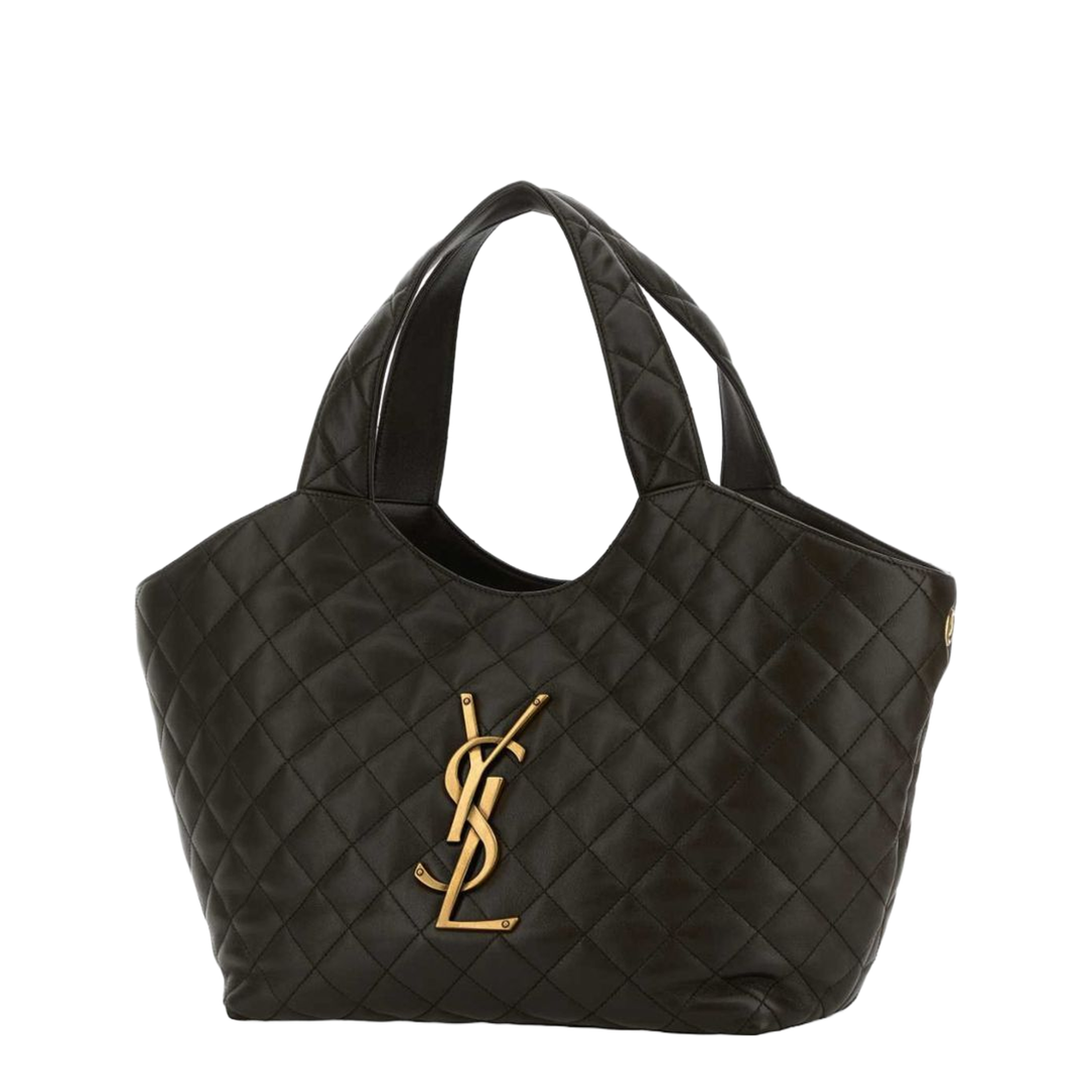 Icare Medium Quilted Lambskin Tote - Light Musk - Image 2