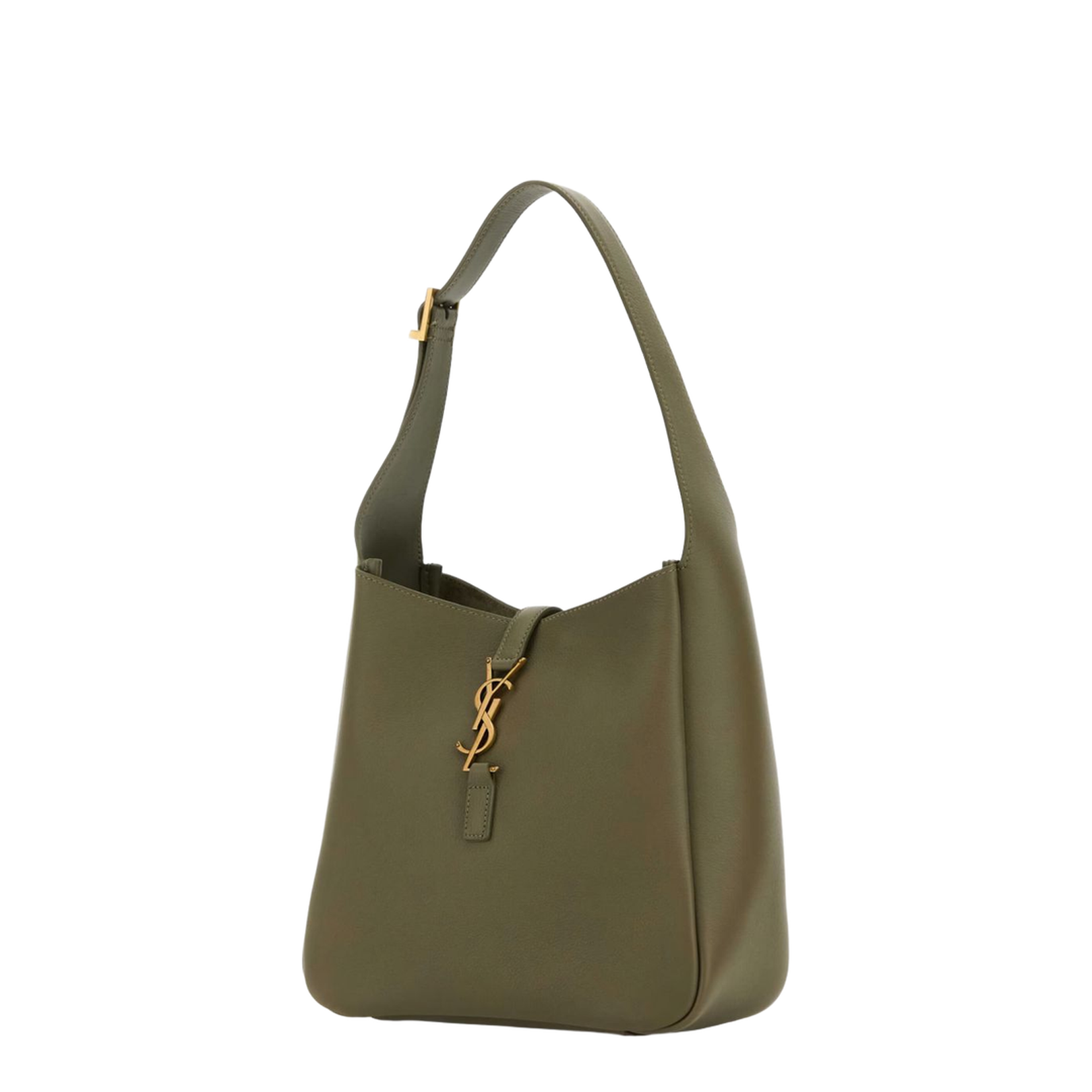 Le 5 à 7 Small Leather Shoulder Bags - Olive Green - Image 2