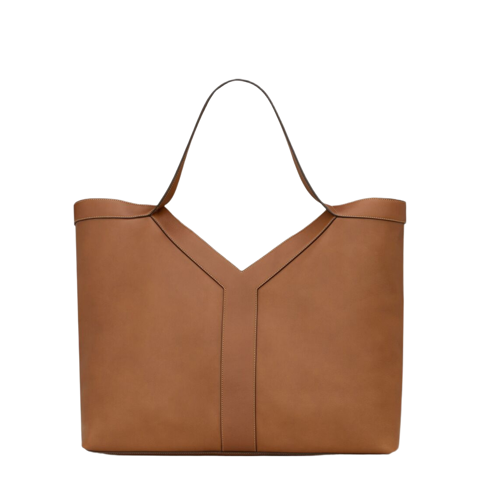 Large Tote in Leather - Image 1