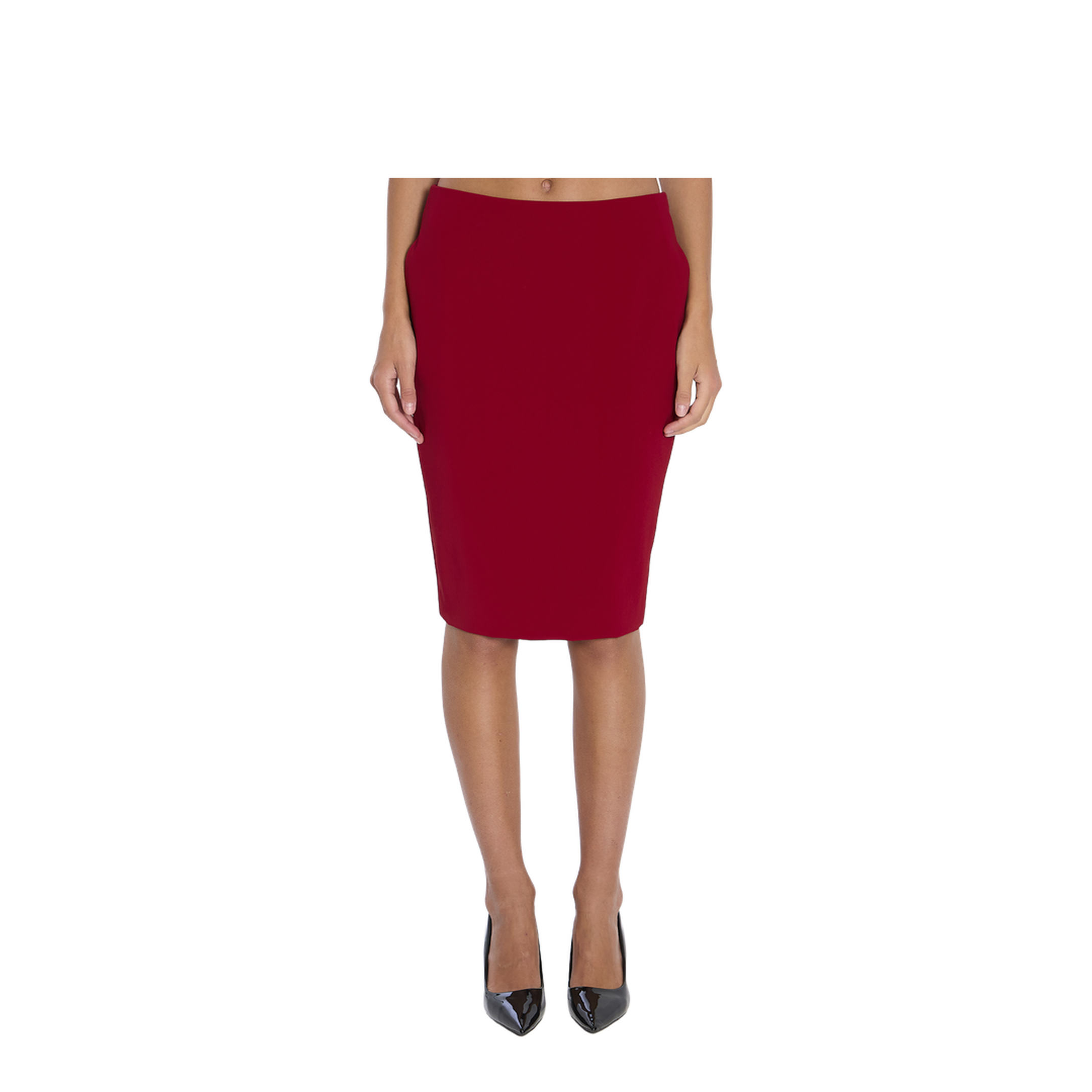 Pencil Skirt in Red - Image 1