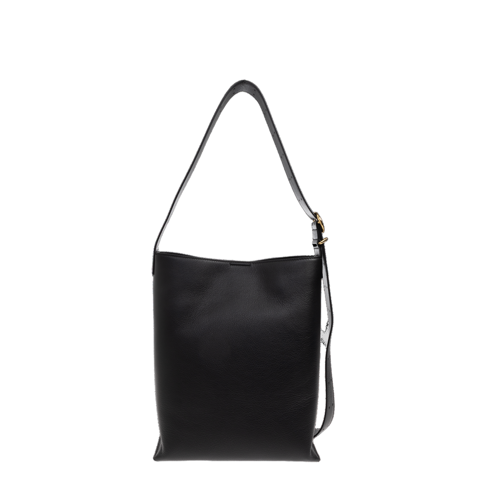 Cannolo Tote Bag Leather Black - Image 3