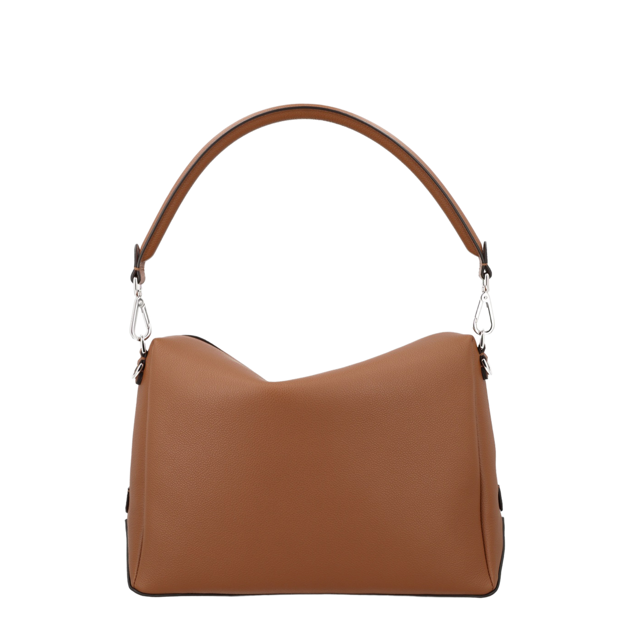 Lui Large Calfskin Shoulder Bag - Tan Colour - Image 2
