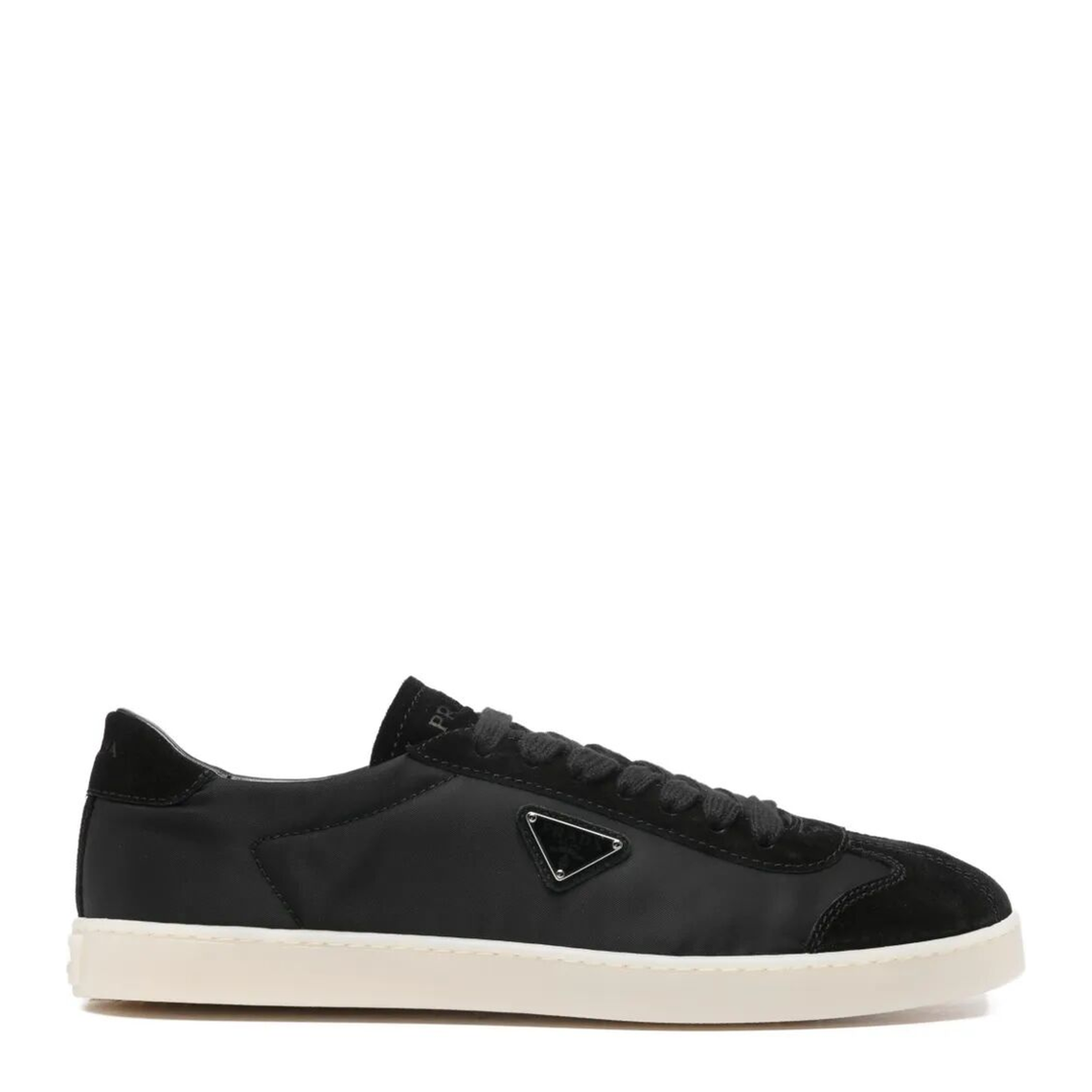 Nylon Sneakers With Suede Inserts - Image 1