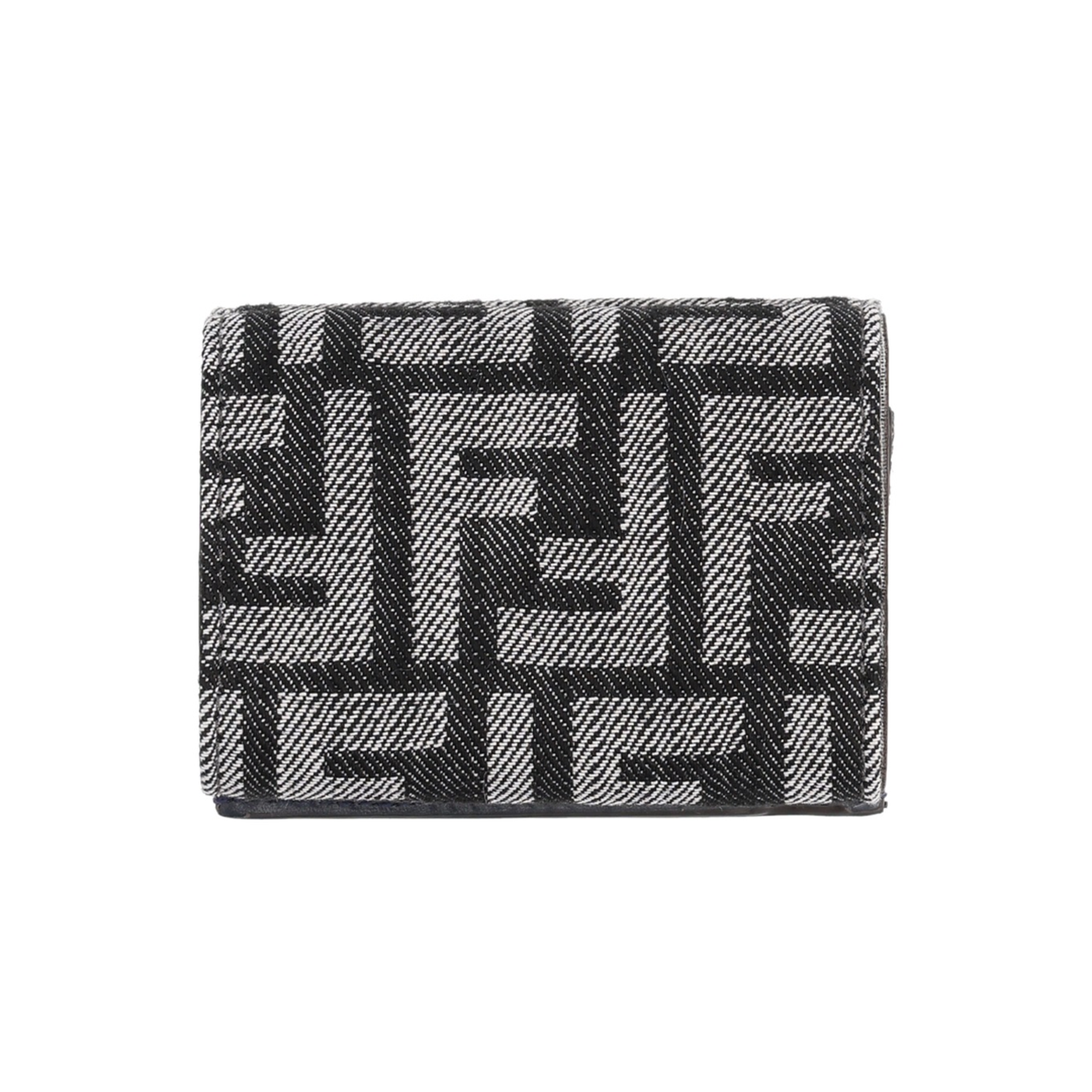 Baguette Micro Trifold Fabric Blue - Image 2