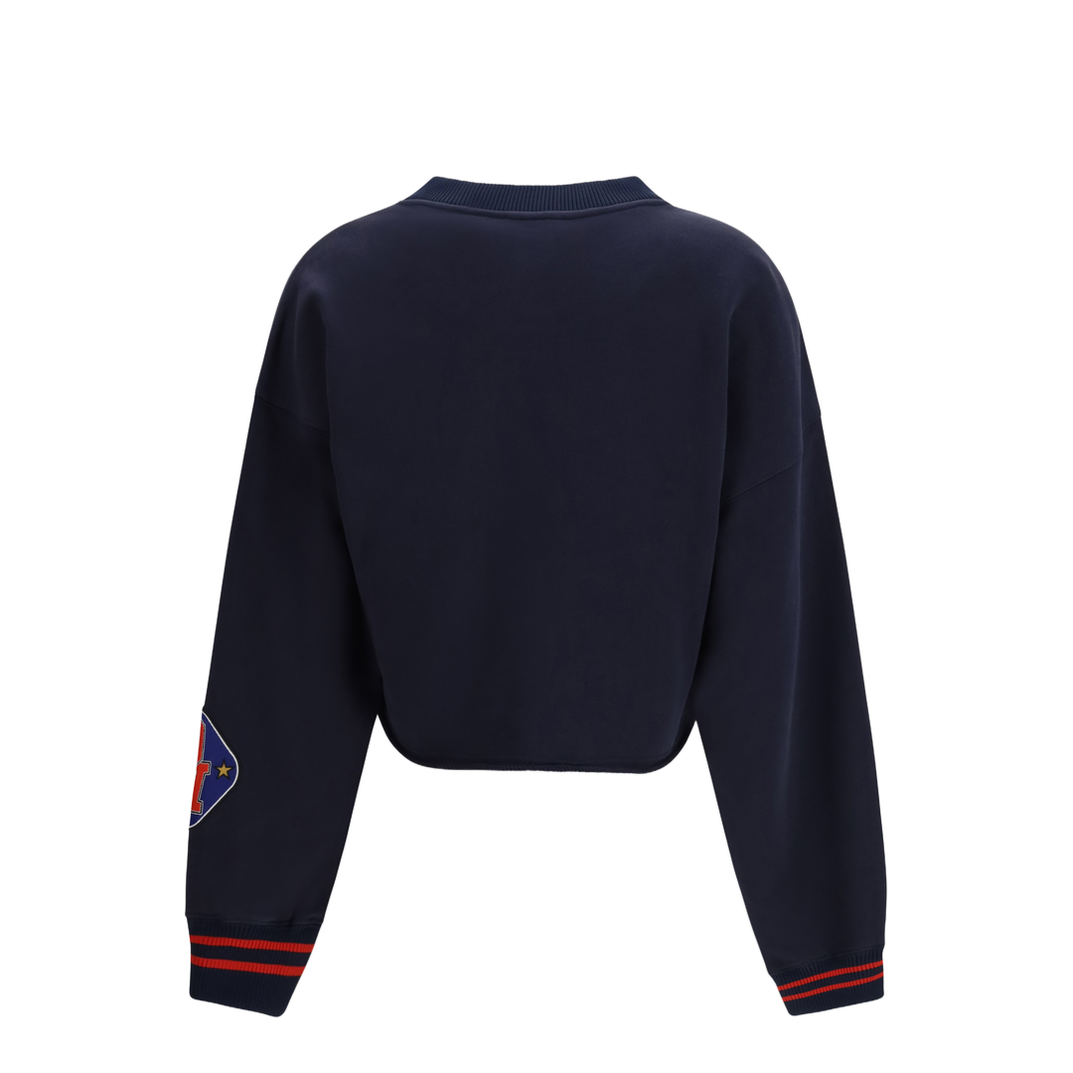 Royal Patch Cropped Sweatshirt - Image 2