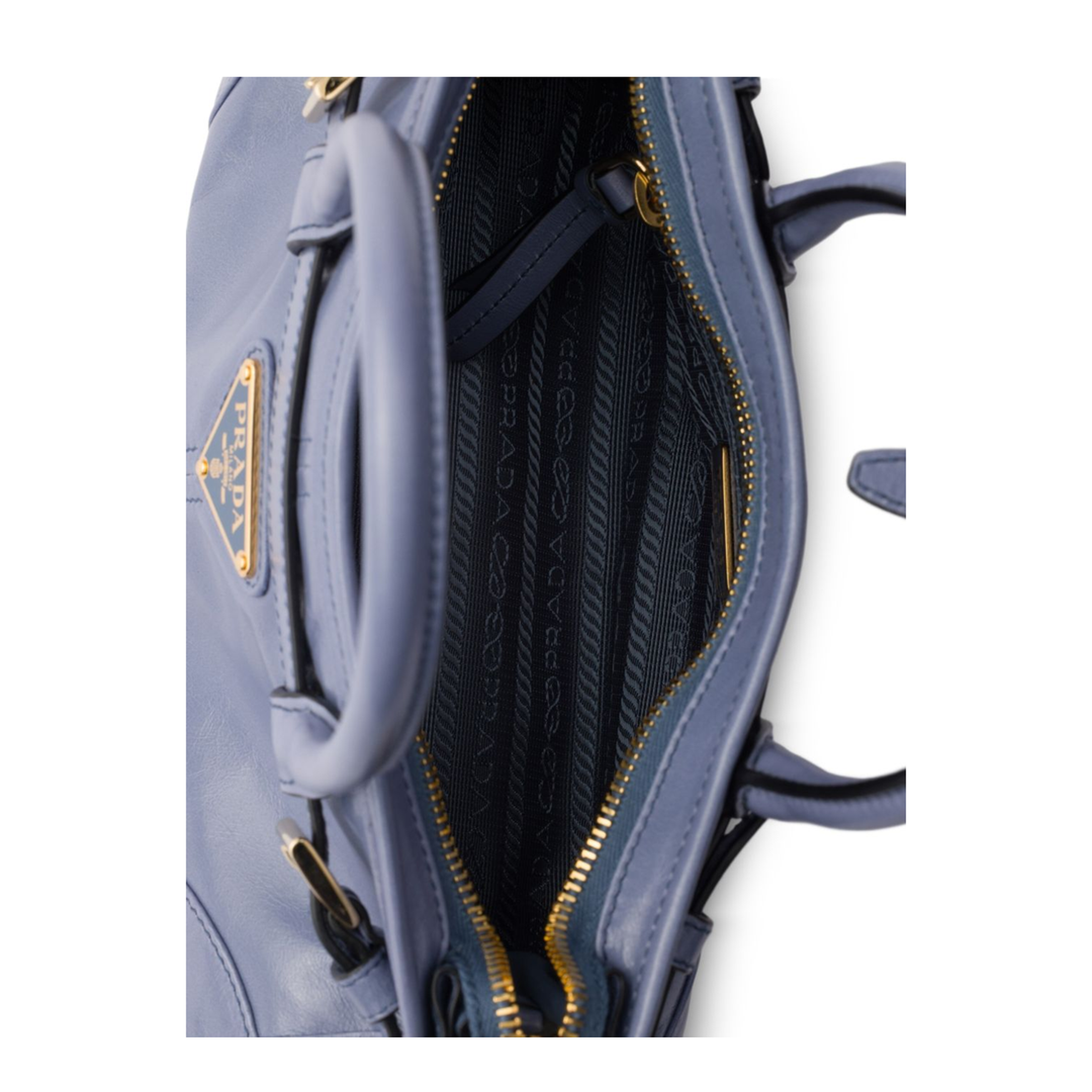Bonnie Mini Calf Leather Handbag - Aviation Blue - Image 6