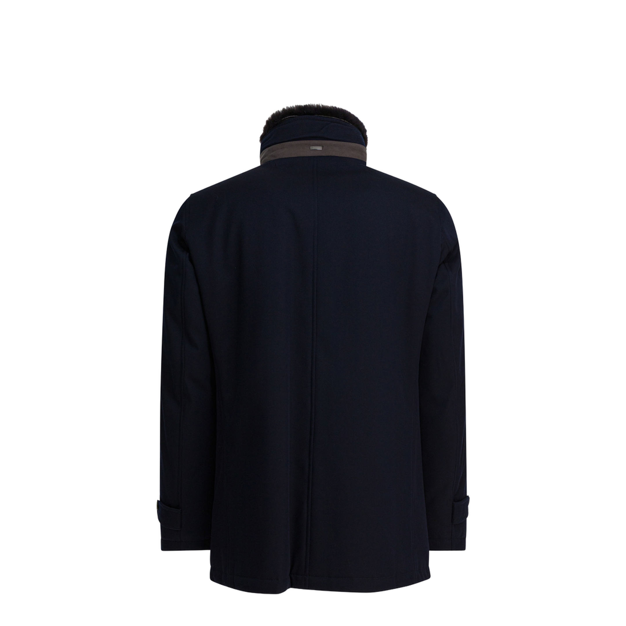 Virgin Wool Long Coat - Image 2