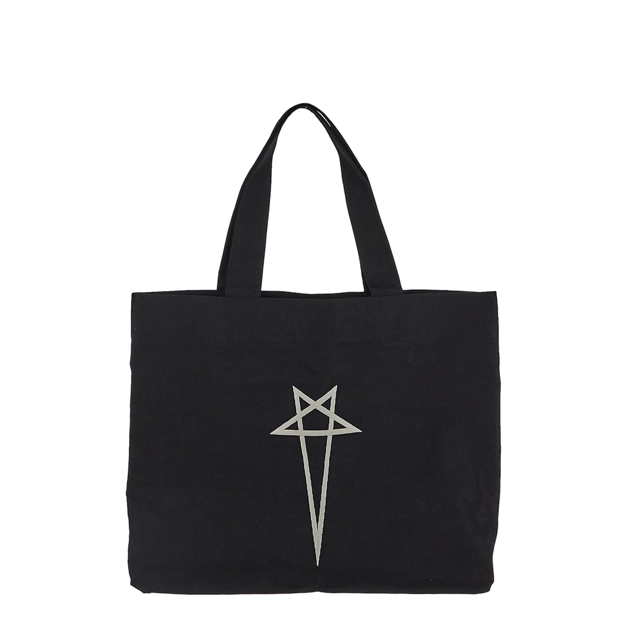 Beach Bag Canvas Tote - Black/Pearl - Image 4