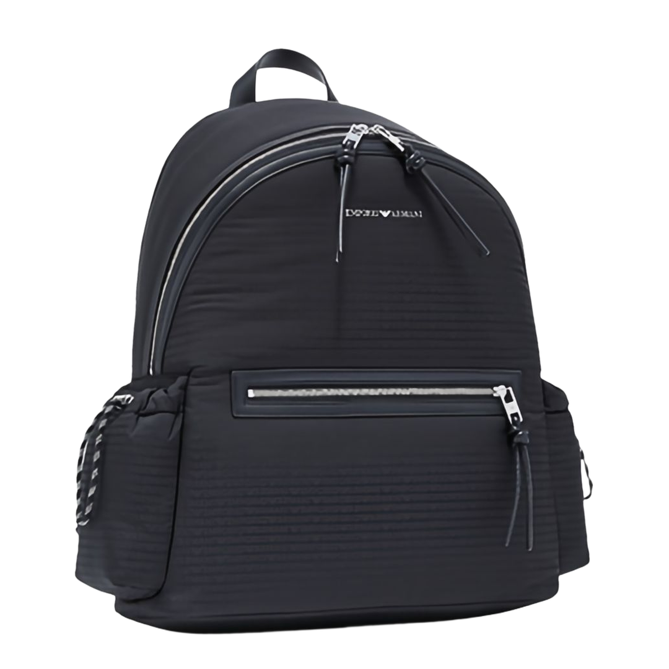 Monogram Nylon Backpack - Nero / Black - Image 3
