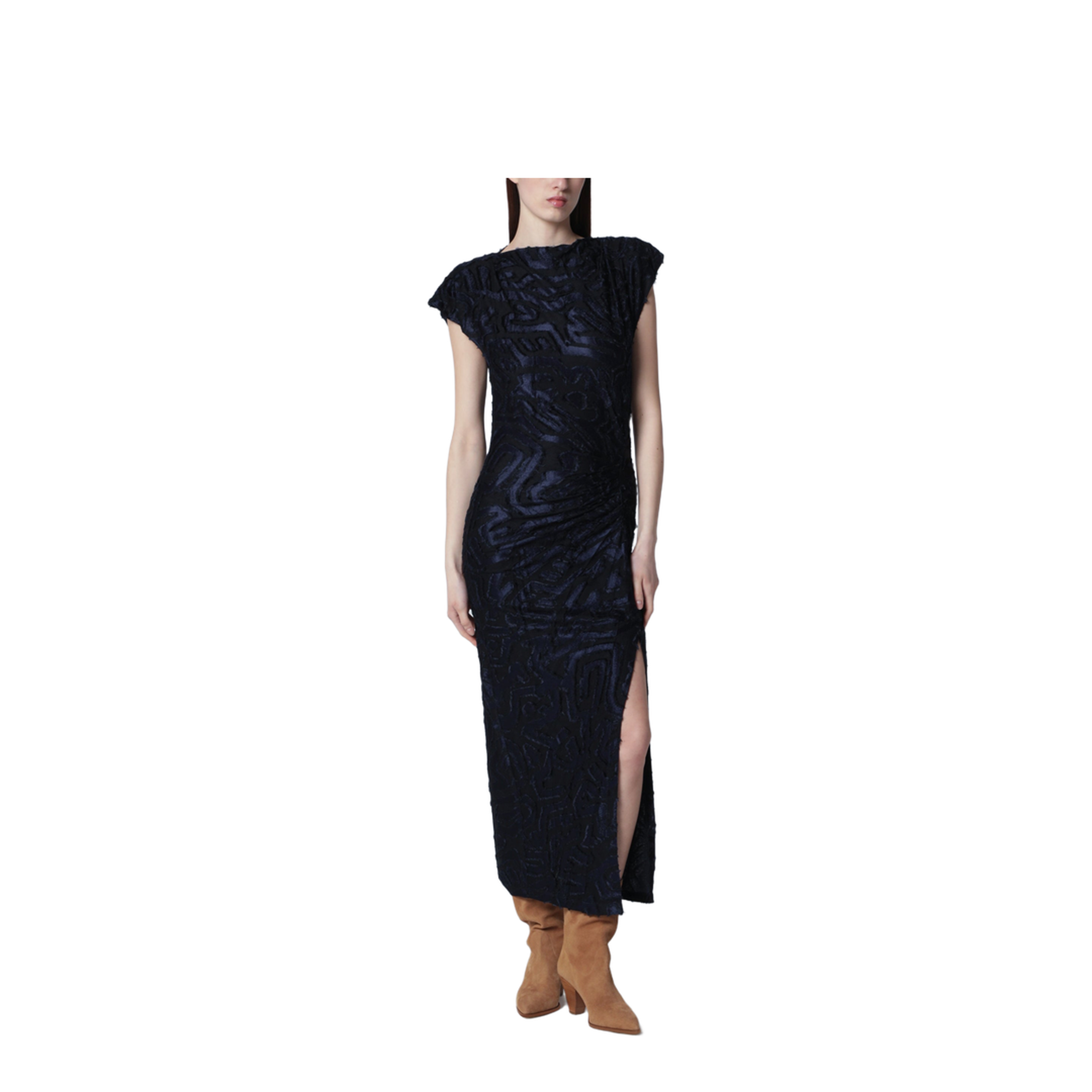Ladan Dress Faded Night - Image 1