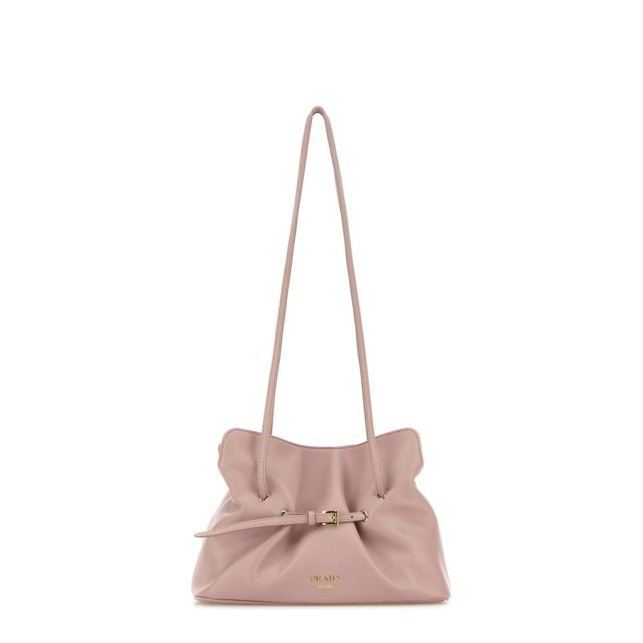 Dana Small Leather Bucket Bags - Opale - Image 1