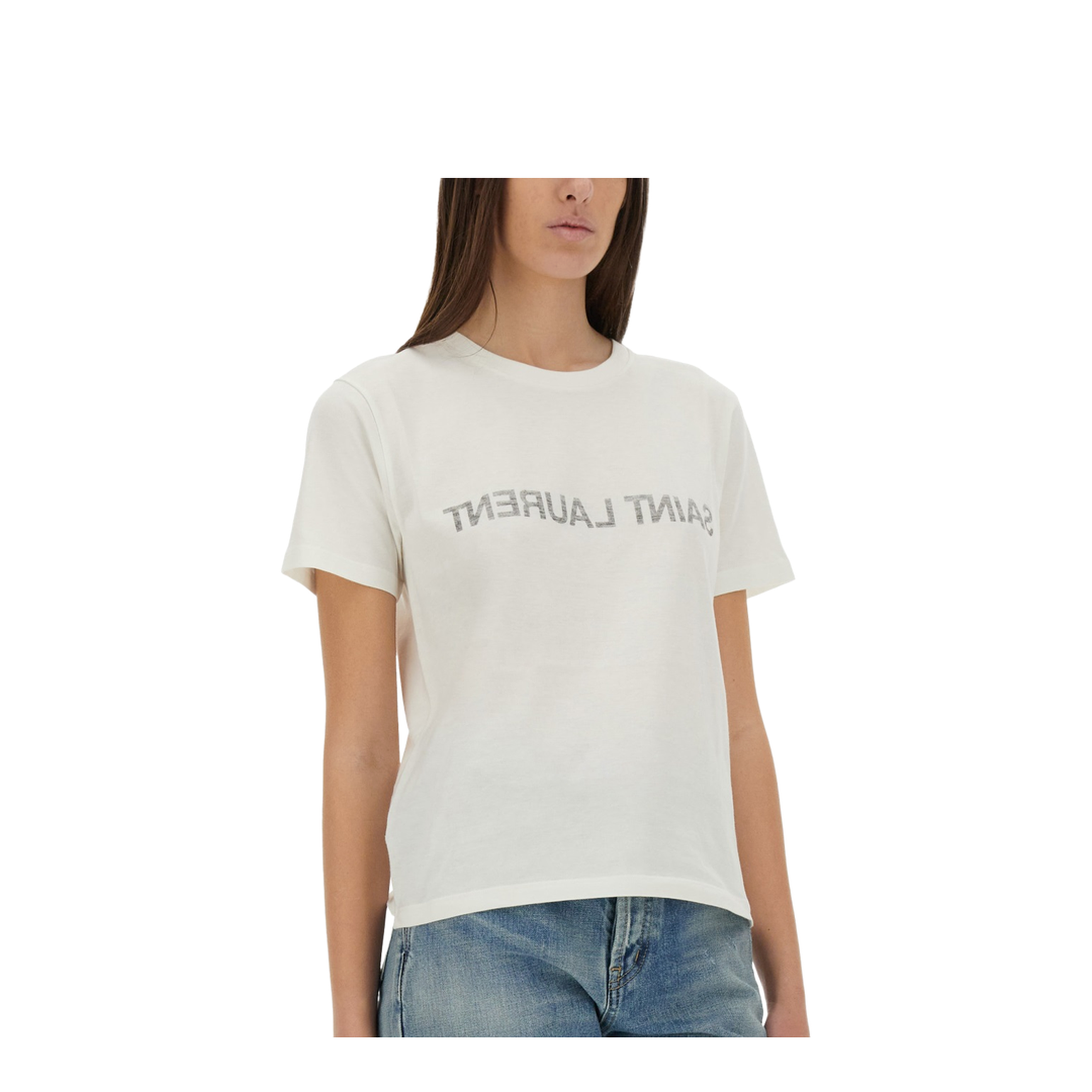 Reverse Logo-Print T-Shirt - Image 4
