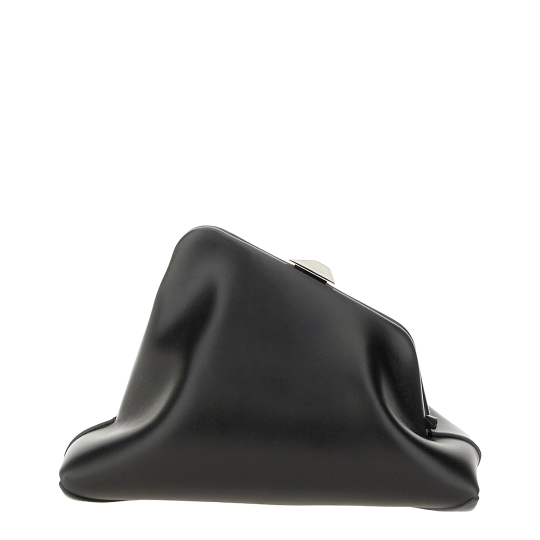 Day Off Small Calf Leather Clutch - Black - Image 1