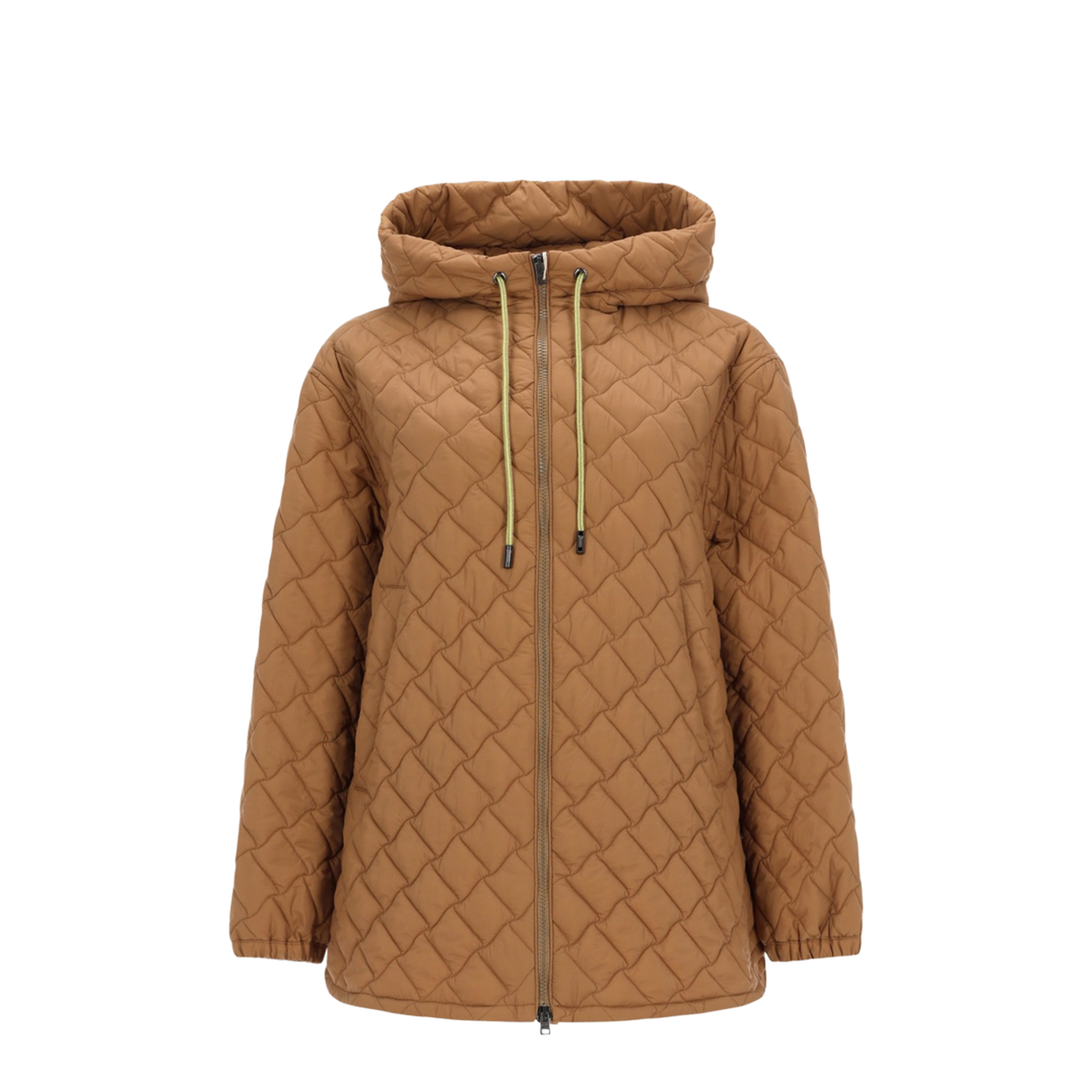 Quilted Jacket with Hood - Image 1