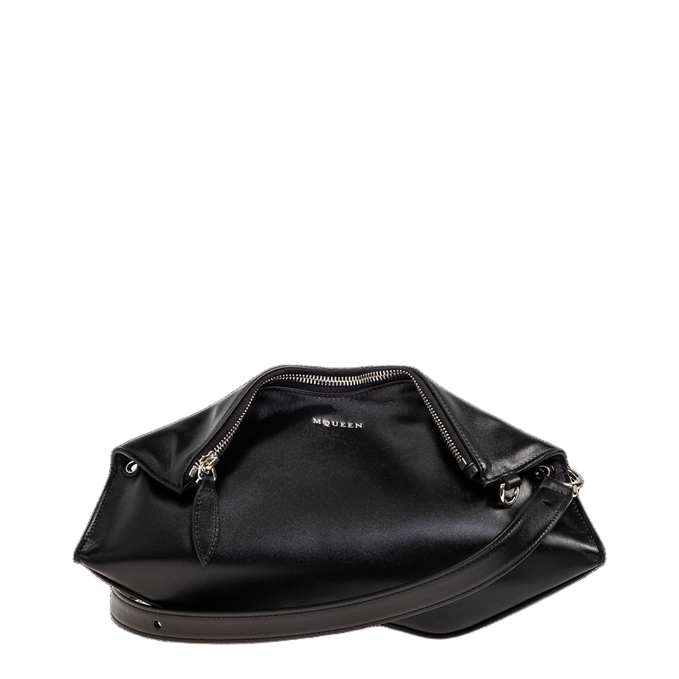 Calf Leather Clutch - Black - Image 3