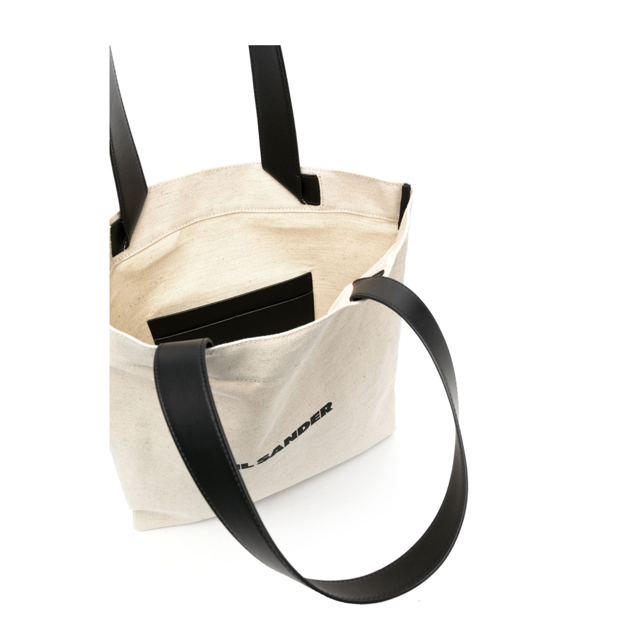 Large Logo-Print Tote Bag - Beige - Image 3
