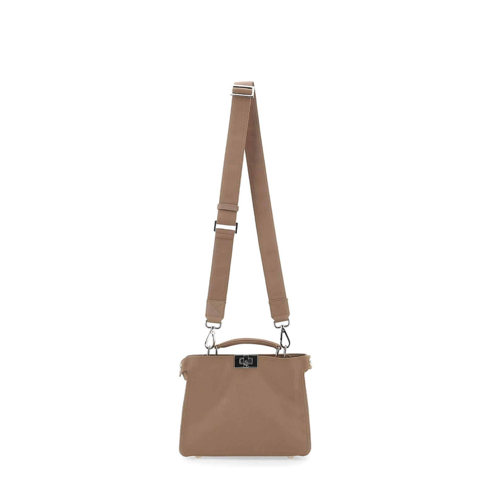 Peekaboo Mini
Brown Nylon Bag - Image 5