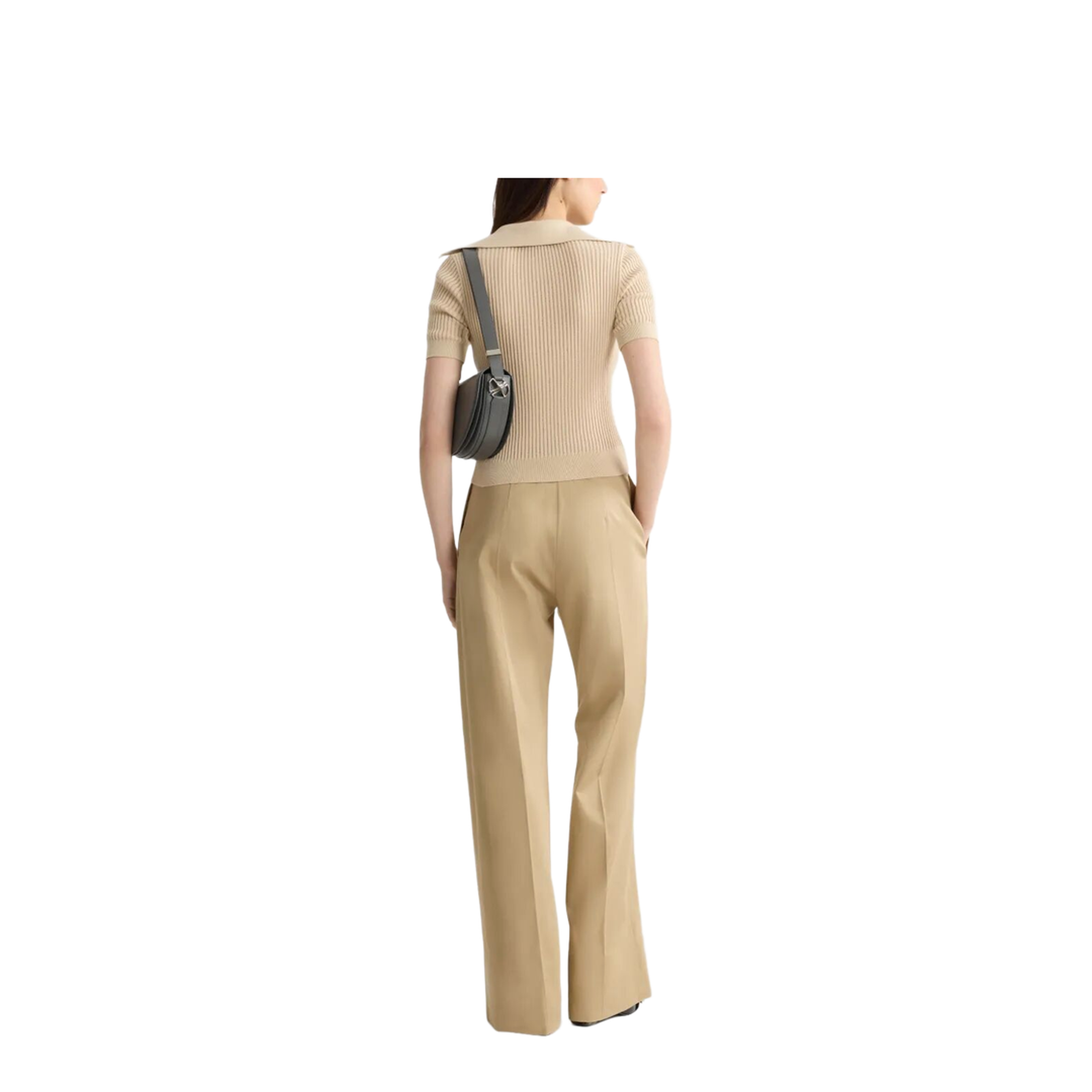 Embroidered Knitted Cotton Polo Shirt - Image 3