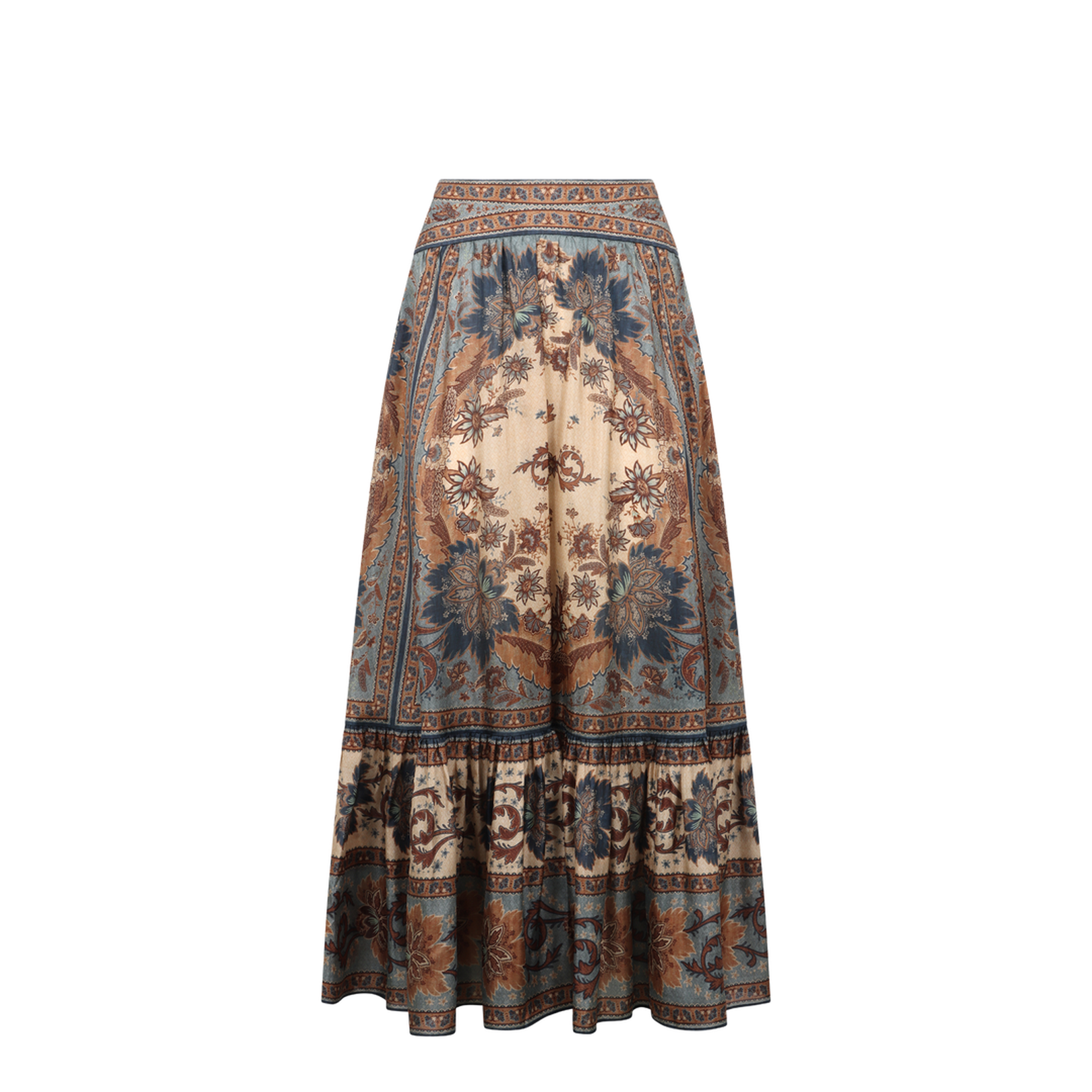 Ascension Printed Silk Skirt - Image 1