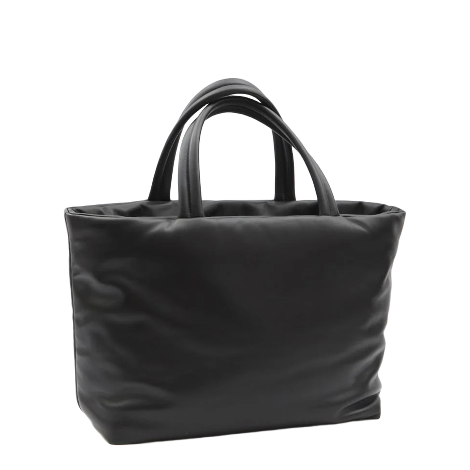 Lambskin Tote Bags - Black - Image 2