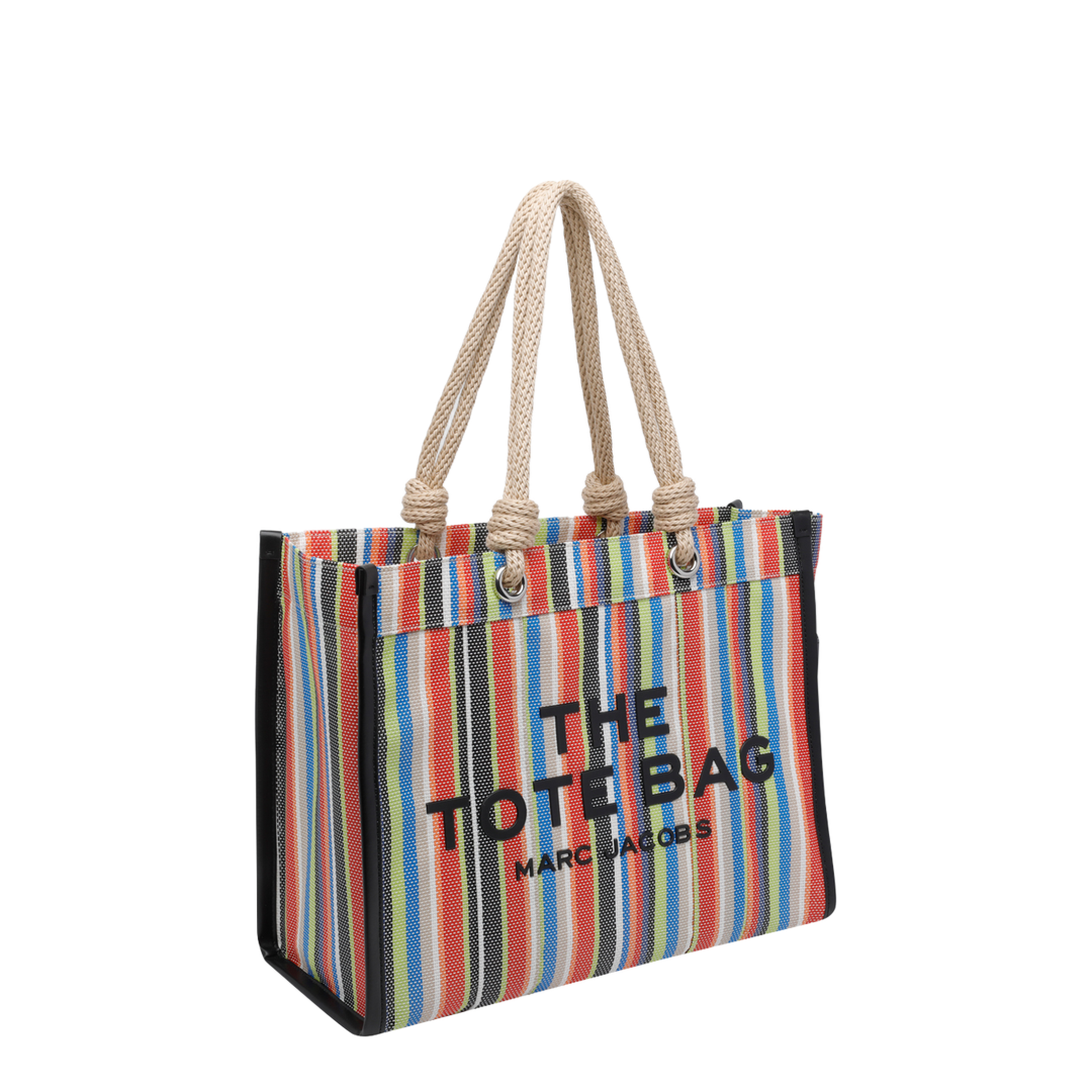 Large Mesh Tote Bag - Red Multi - Image 5
