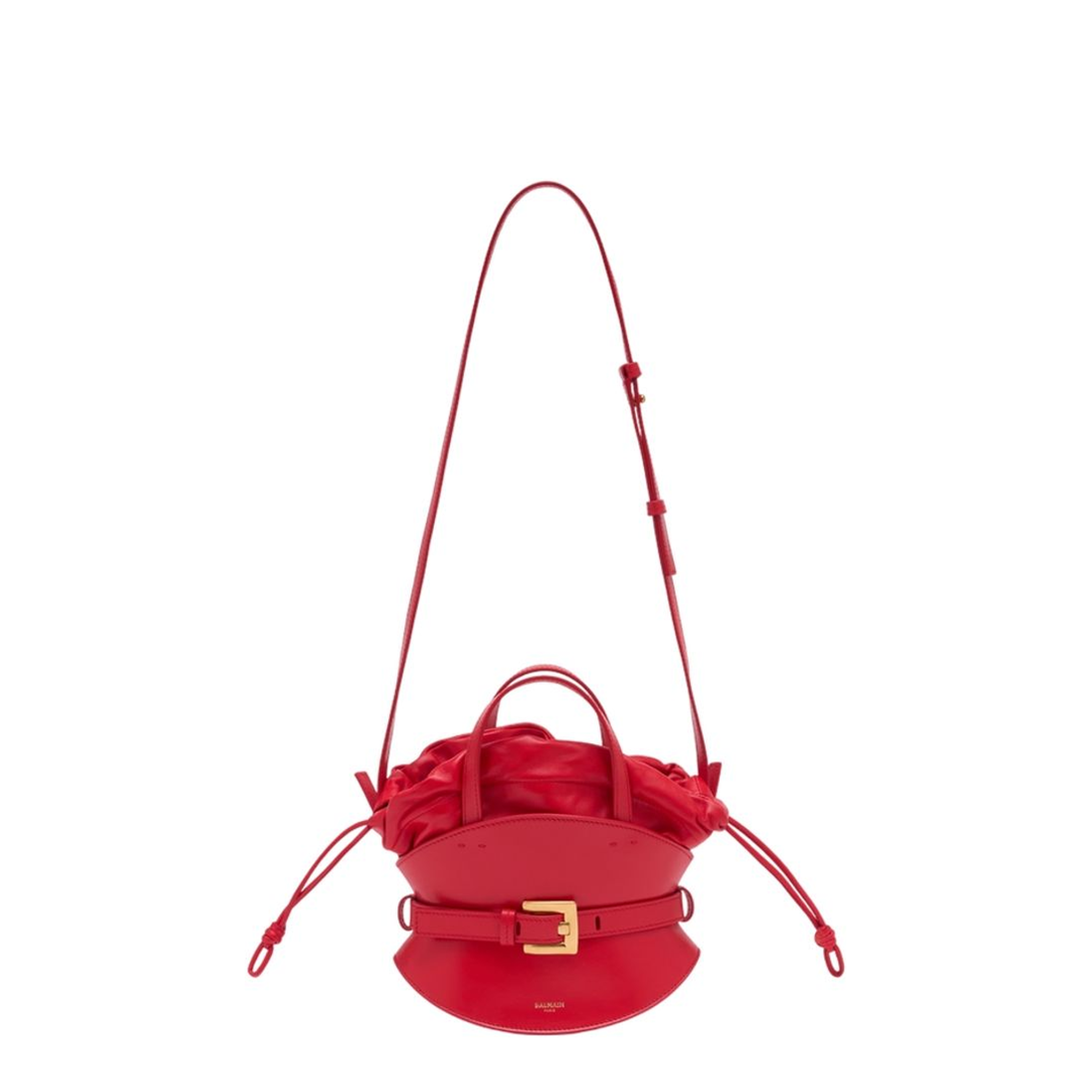 Shuffle Mini Shoulder Bag Leather Red - Image 1