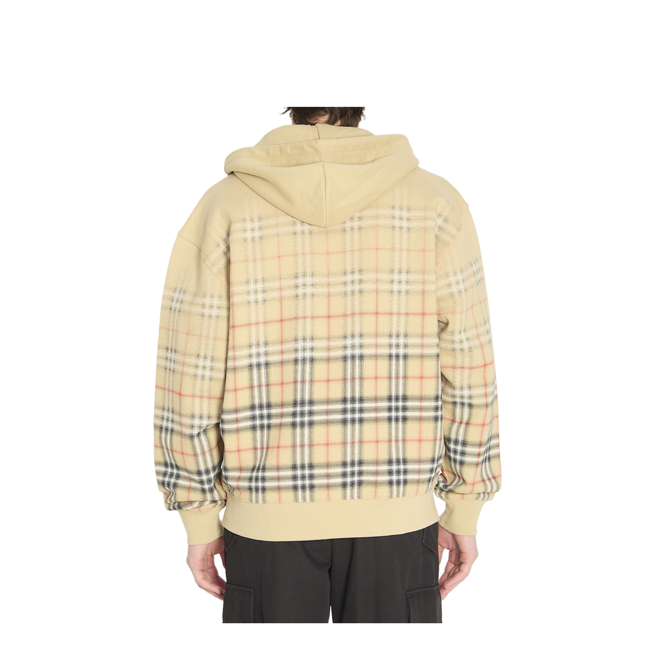 RORY DEG CHK HOODIE SWEATSHIRT - Image 4