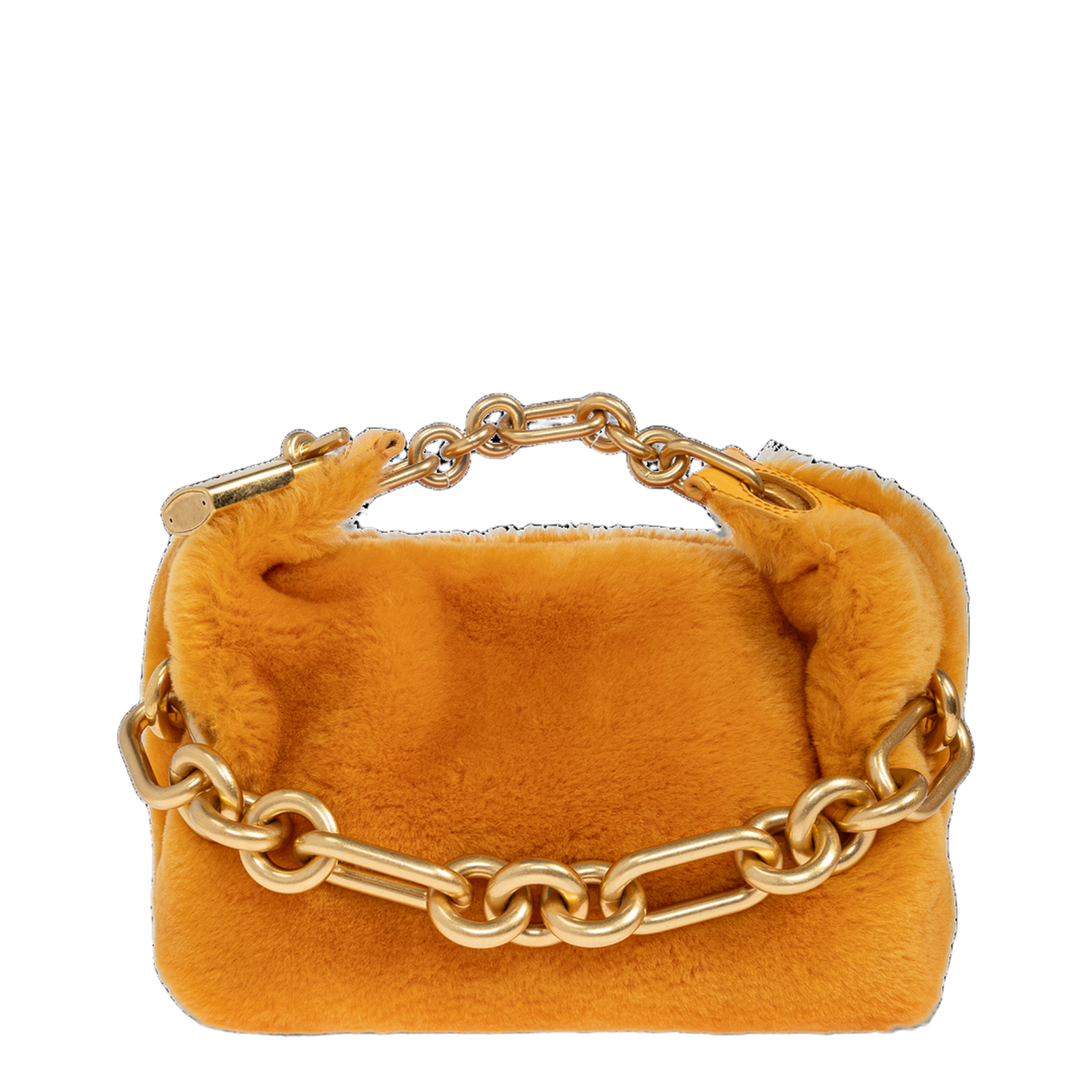 Mini Sync Bag in Shearling - Gold - Image 1