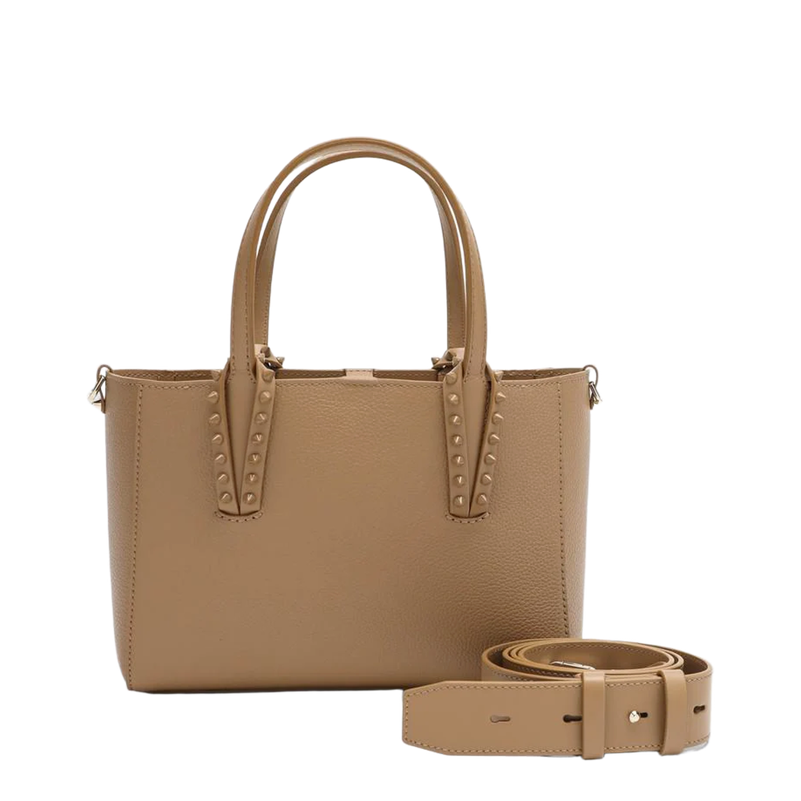 Cabata Mini Tote Bag Beige - Image 1