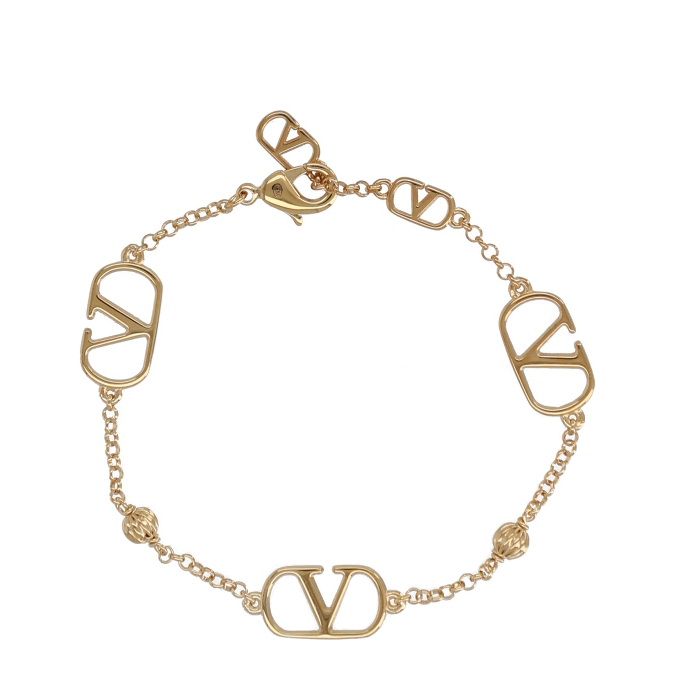 VLogo Signature Bracelet Gold - Image 1