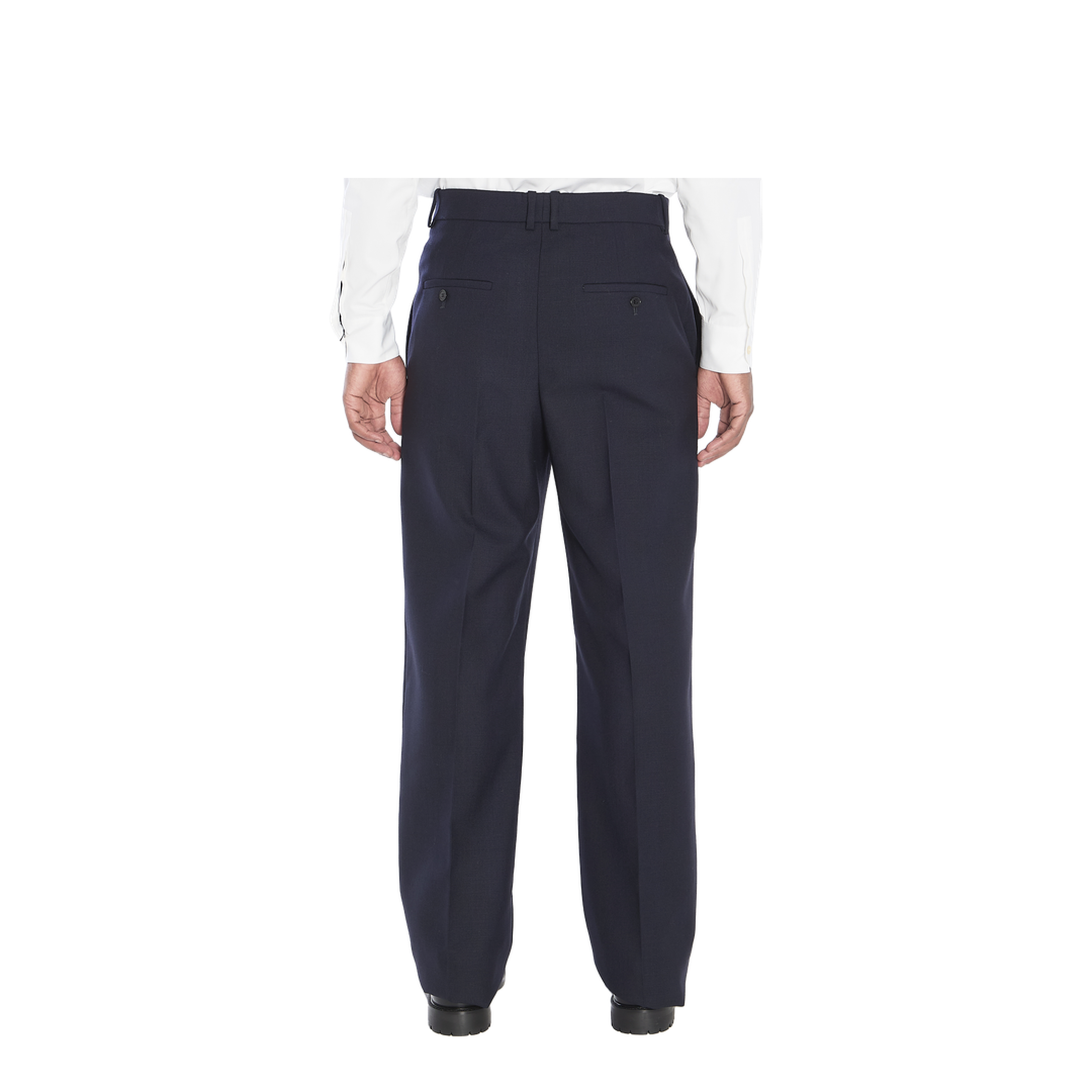 Chiné Wool Trousers - Image 4