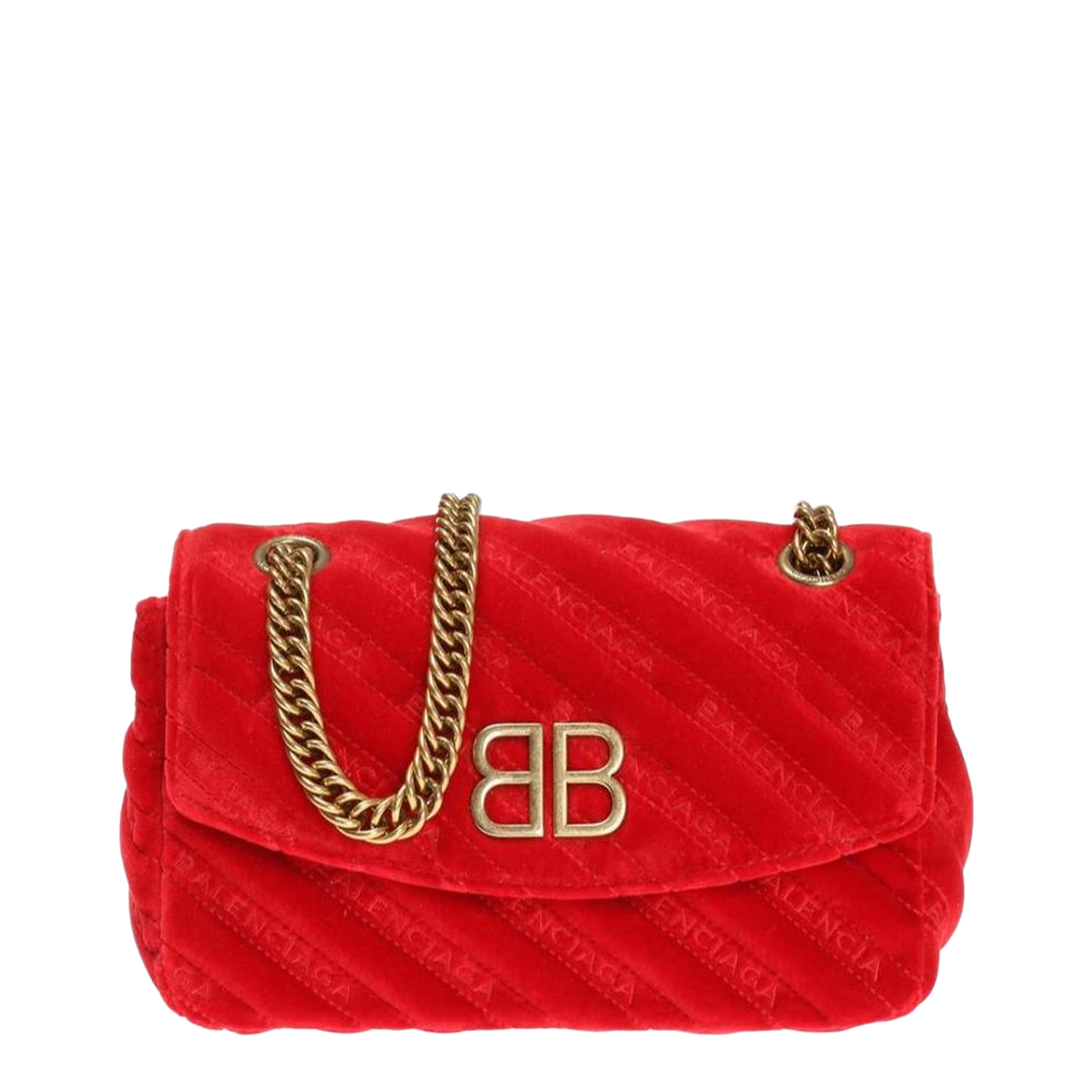 Red Logo Embroidered Shoulder Bag - Image 1