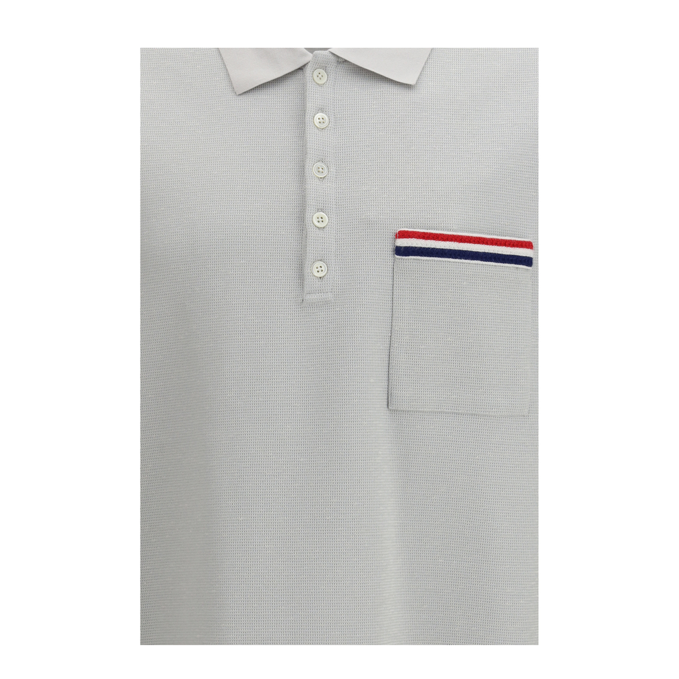 Short-sleeve Polo with chest pocket - Image 3
