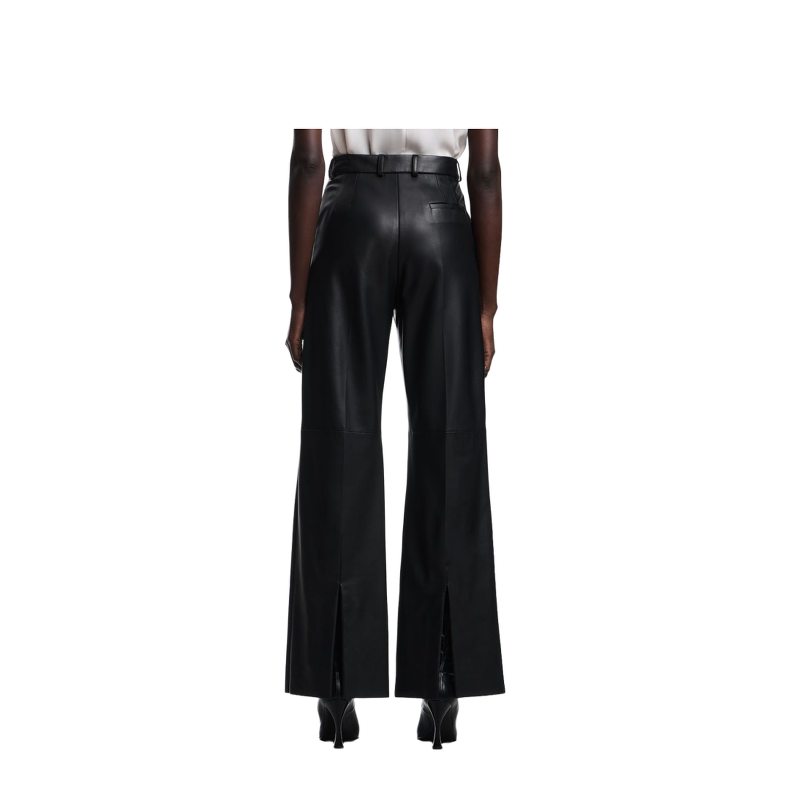 Flared Leg High Waist Trousers - Image 2