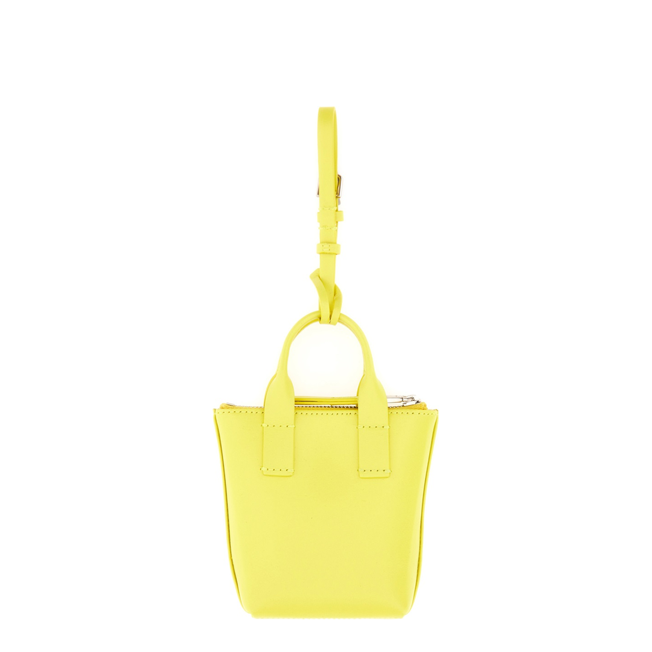 Minibag Mini Calfskin Crossbody - Yellow - Image 2