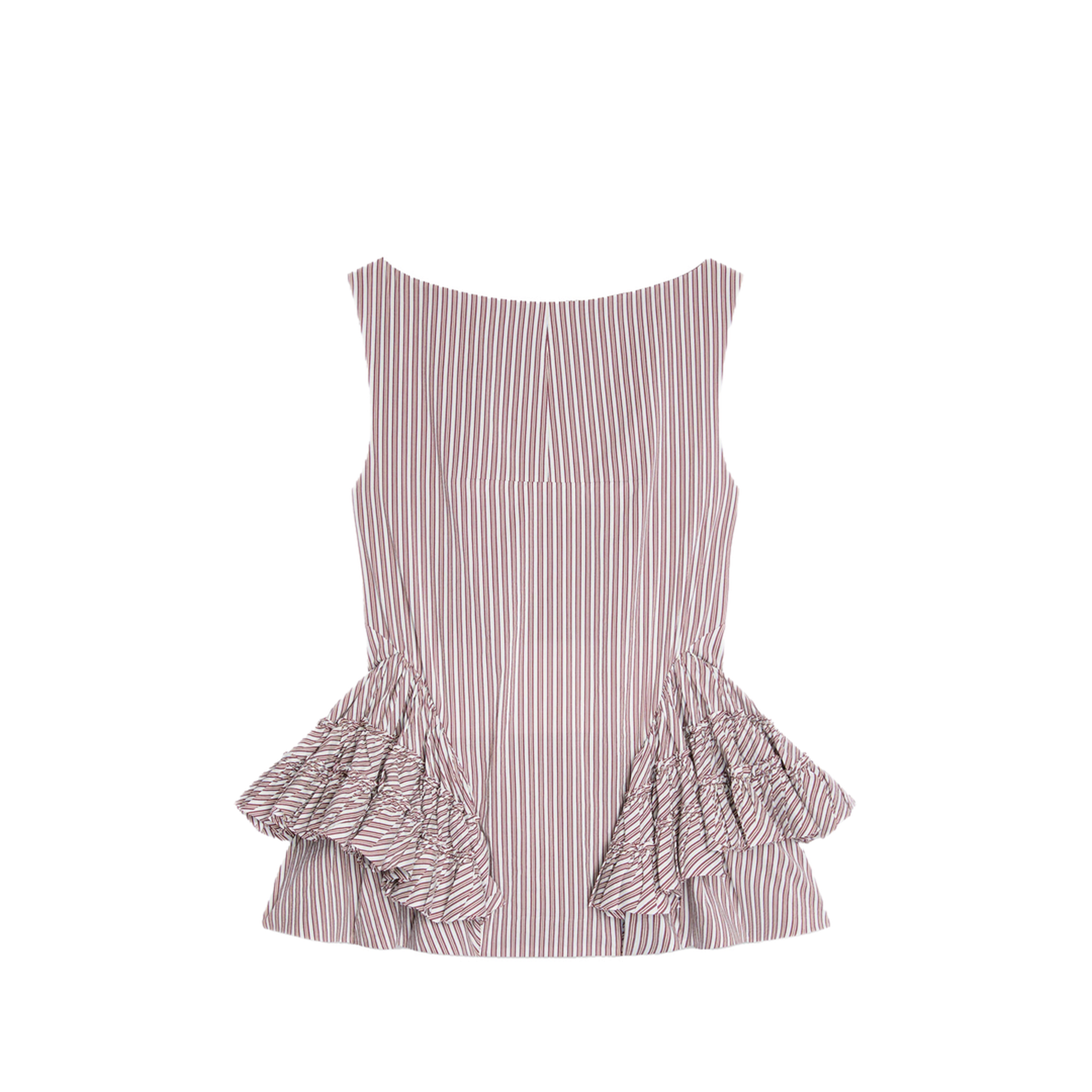 Casey Ruffled Peplum Top - Image 1