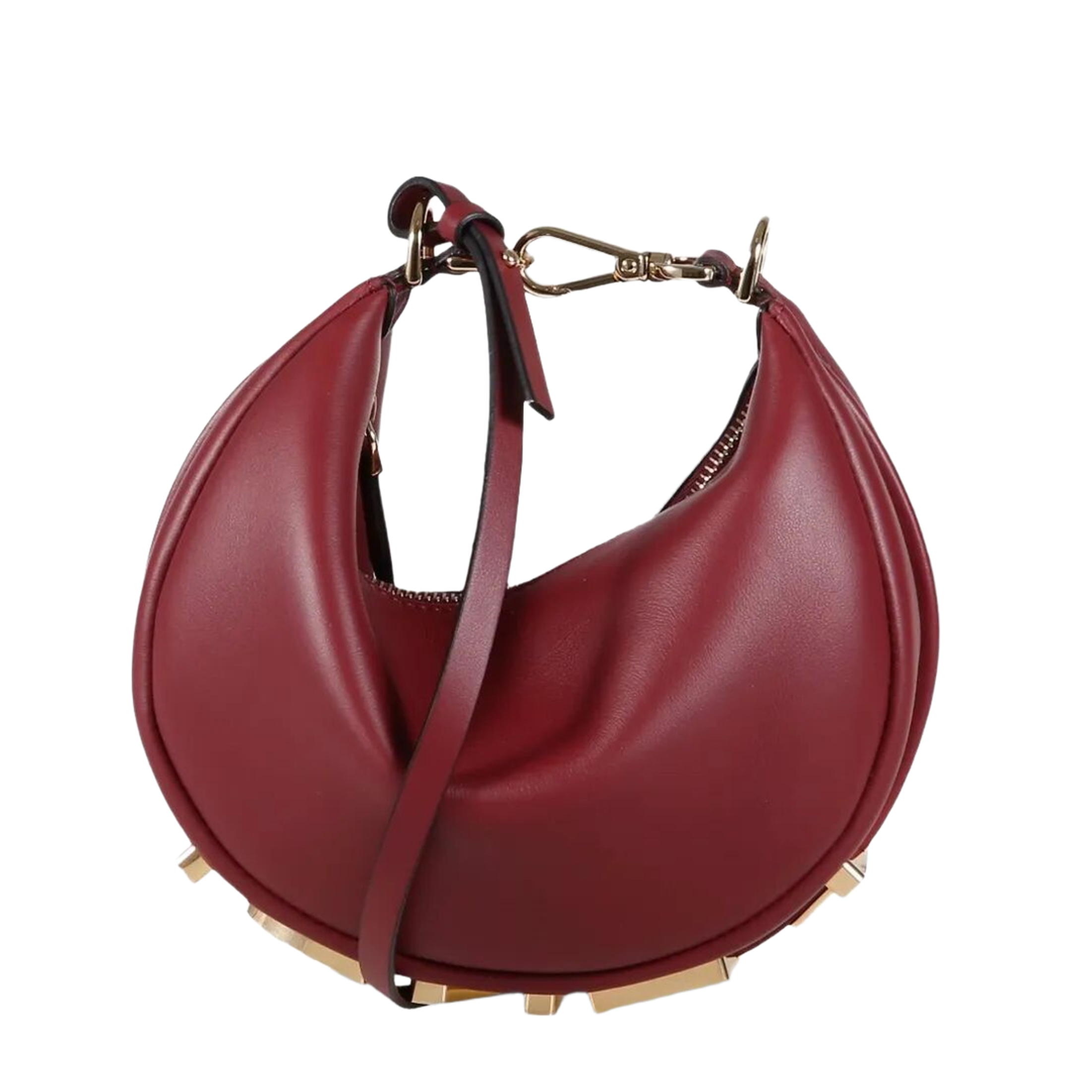 Mini Handbag Leather Red - Image 1