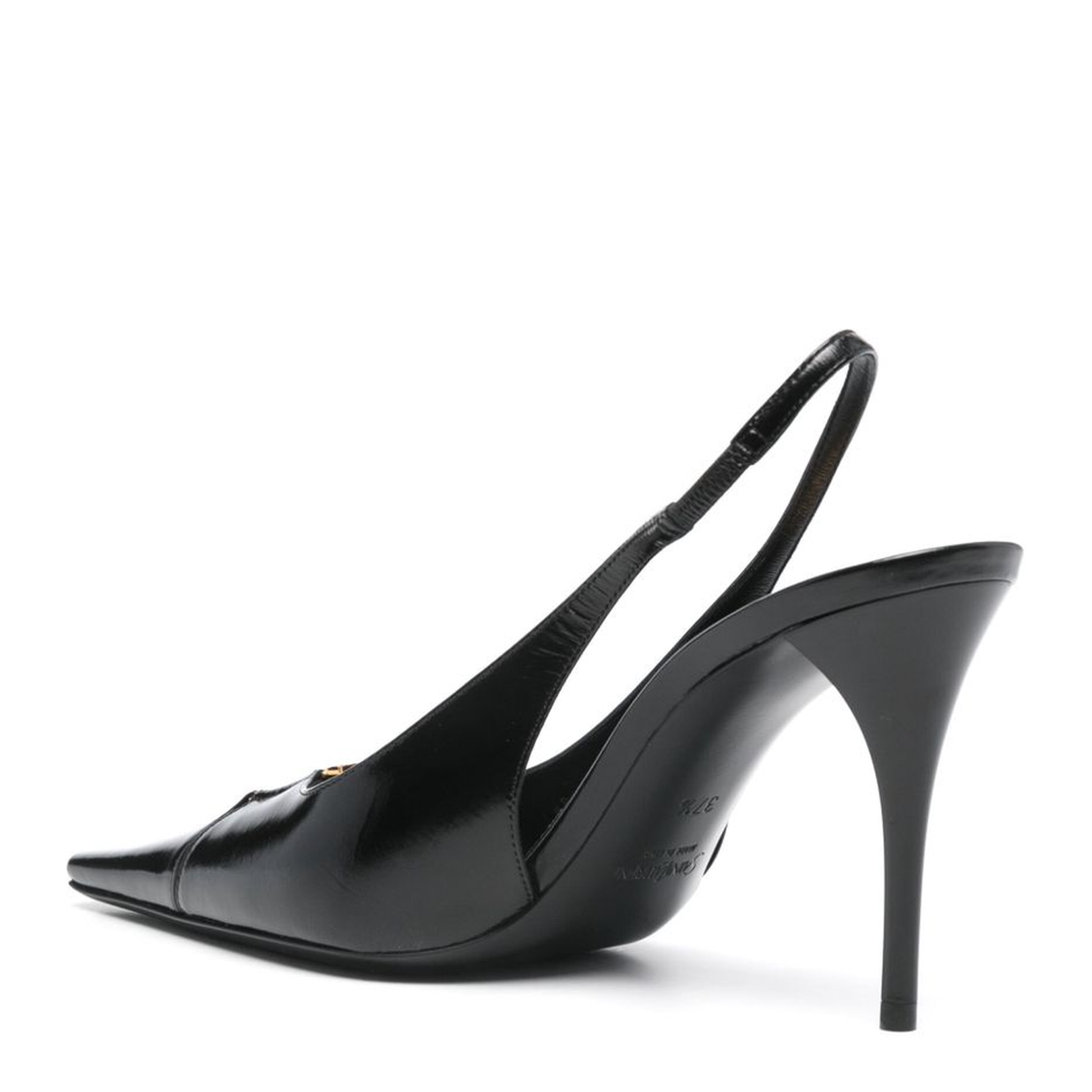 Slingback Pumps in Smooth Leather - Image 4