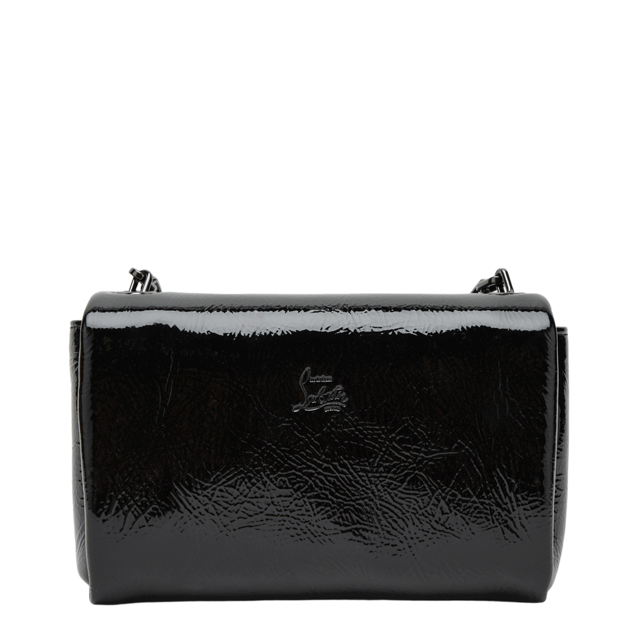 Large Flap Shoulder Bag Black - Image 2