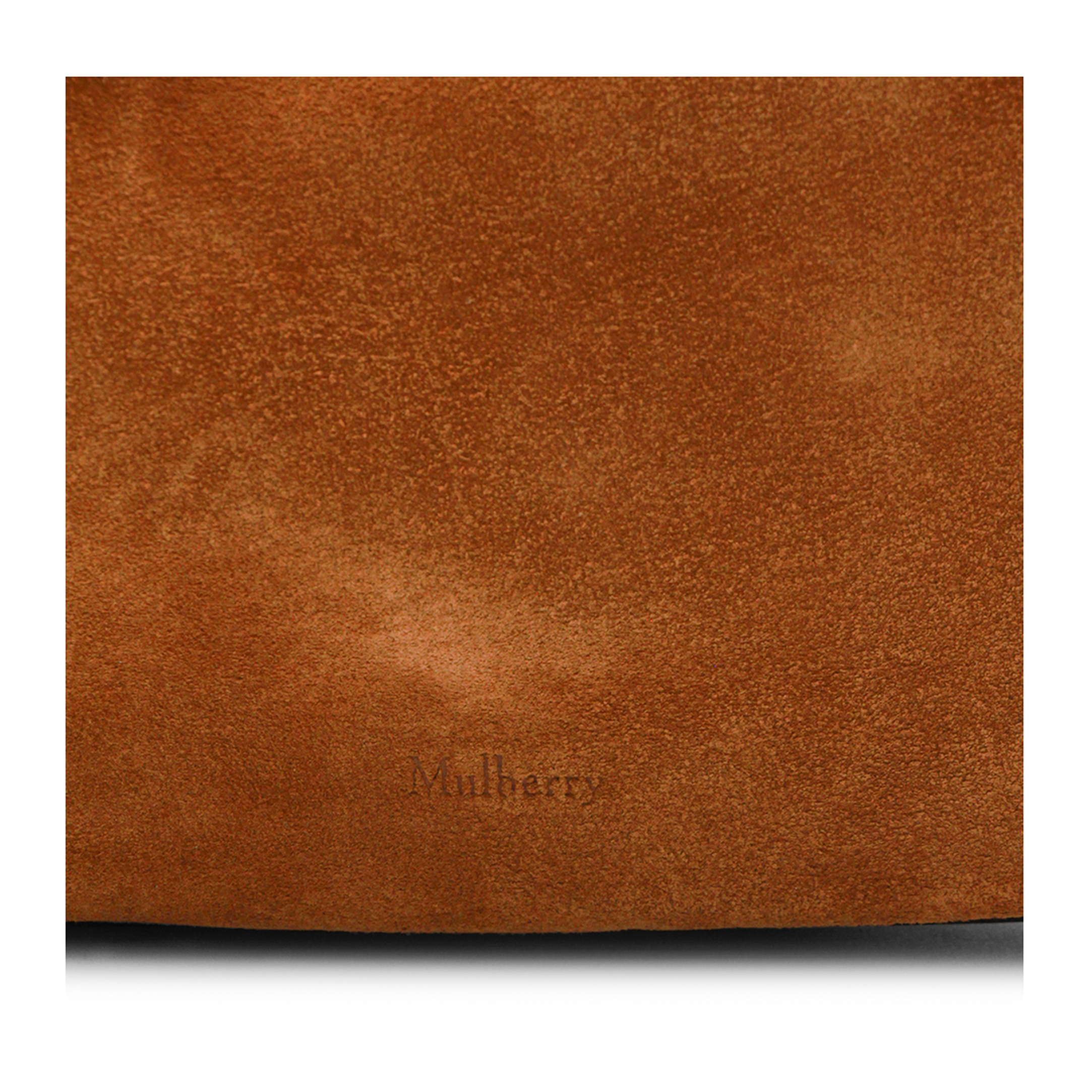 Hackney Small Suede Shoulder Bag - Vintage Oak - Image 7