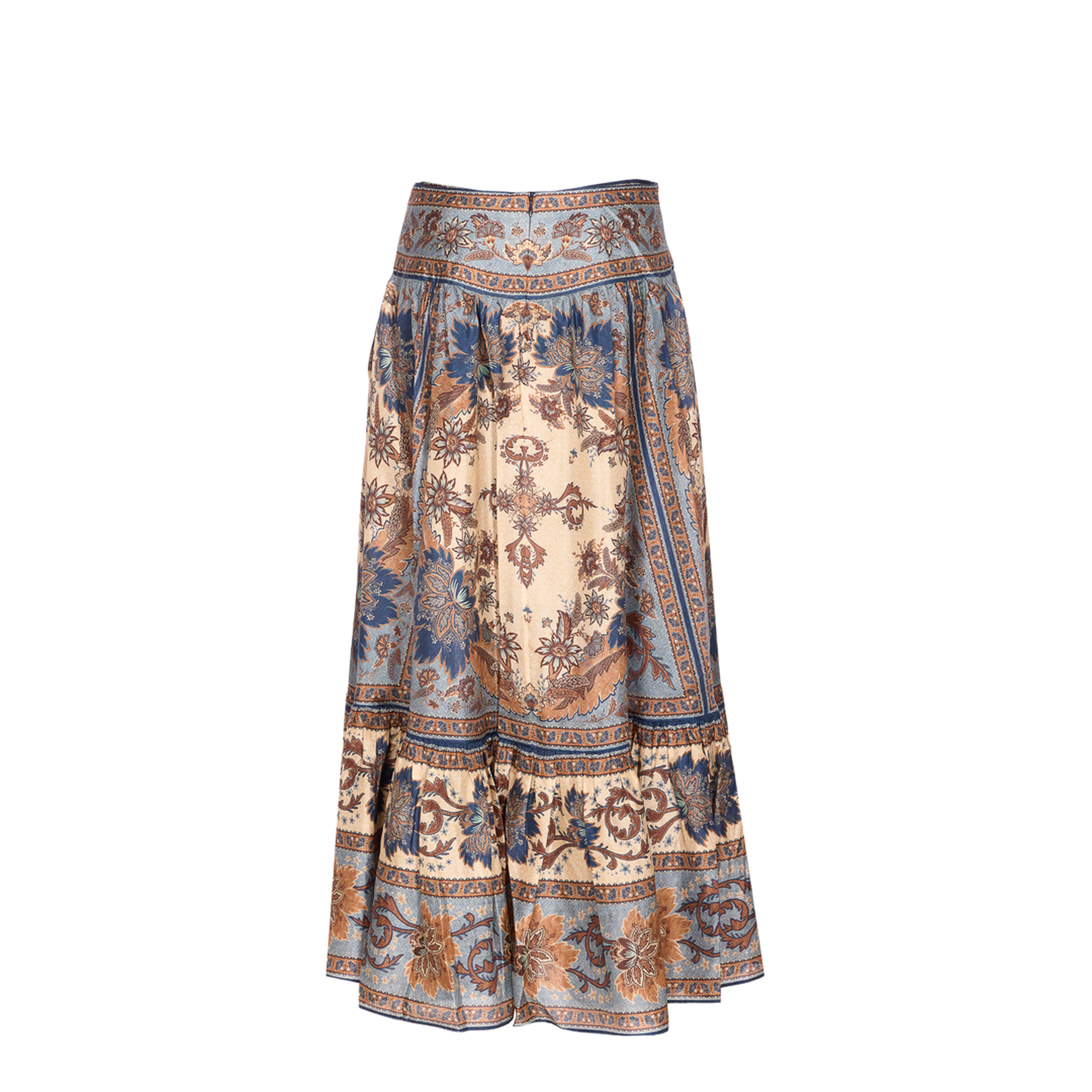 Ascension Printed Silk Skirt - Image 3
